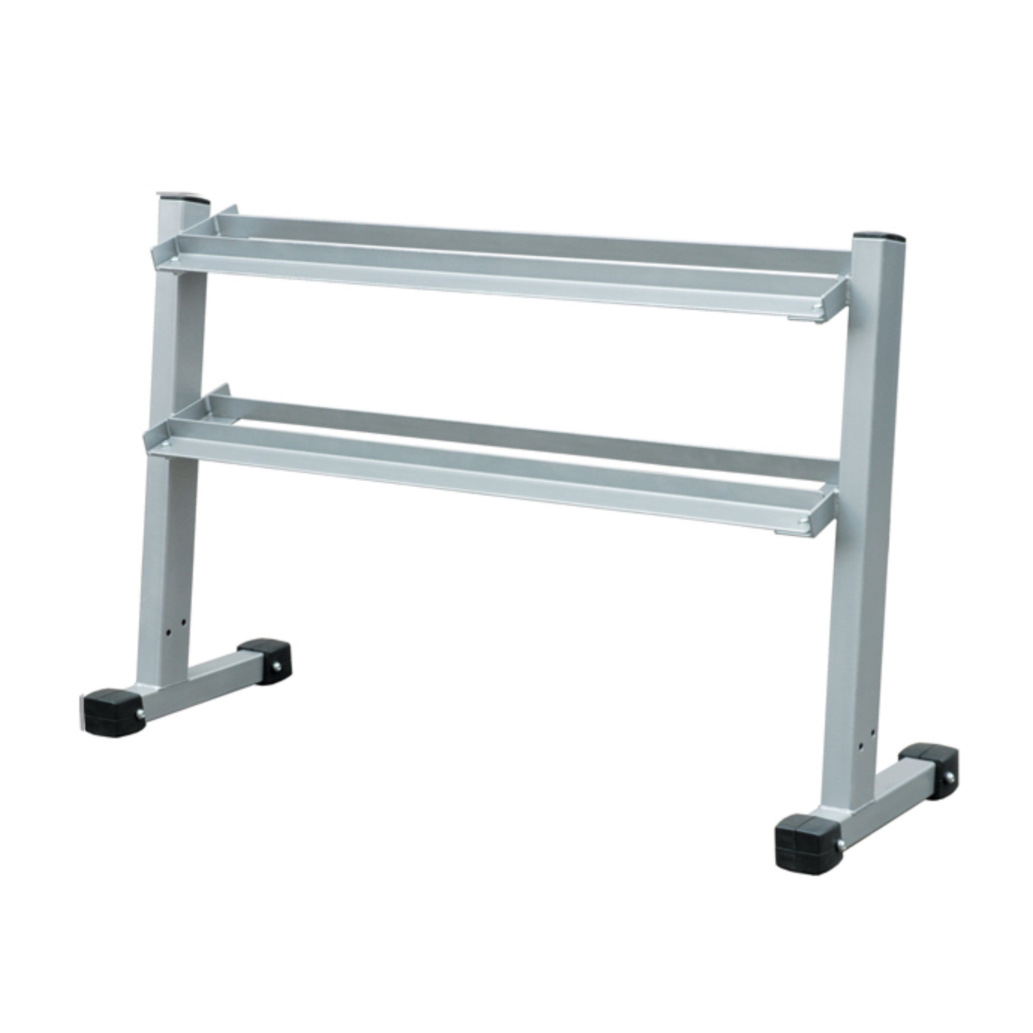 Vo3 Impulse Series 4-Foot Dumbbell Rack - Heavy Duty Dumbbell Storage Organizer for Home Gym, Garage, and Fitness Studio