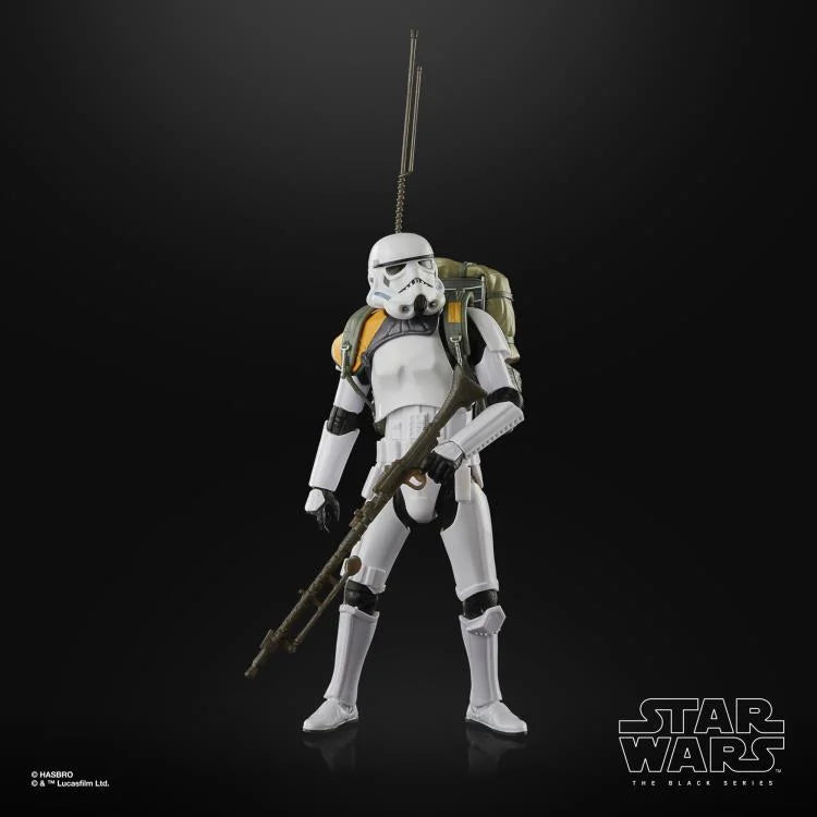 Star Wars The Black Series Stormtrooper (Jedha Patrol) 6-Inch Action Figure - Collectible Toy for Fans, Display & Role-Play Scenes