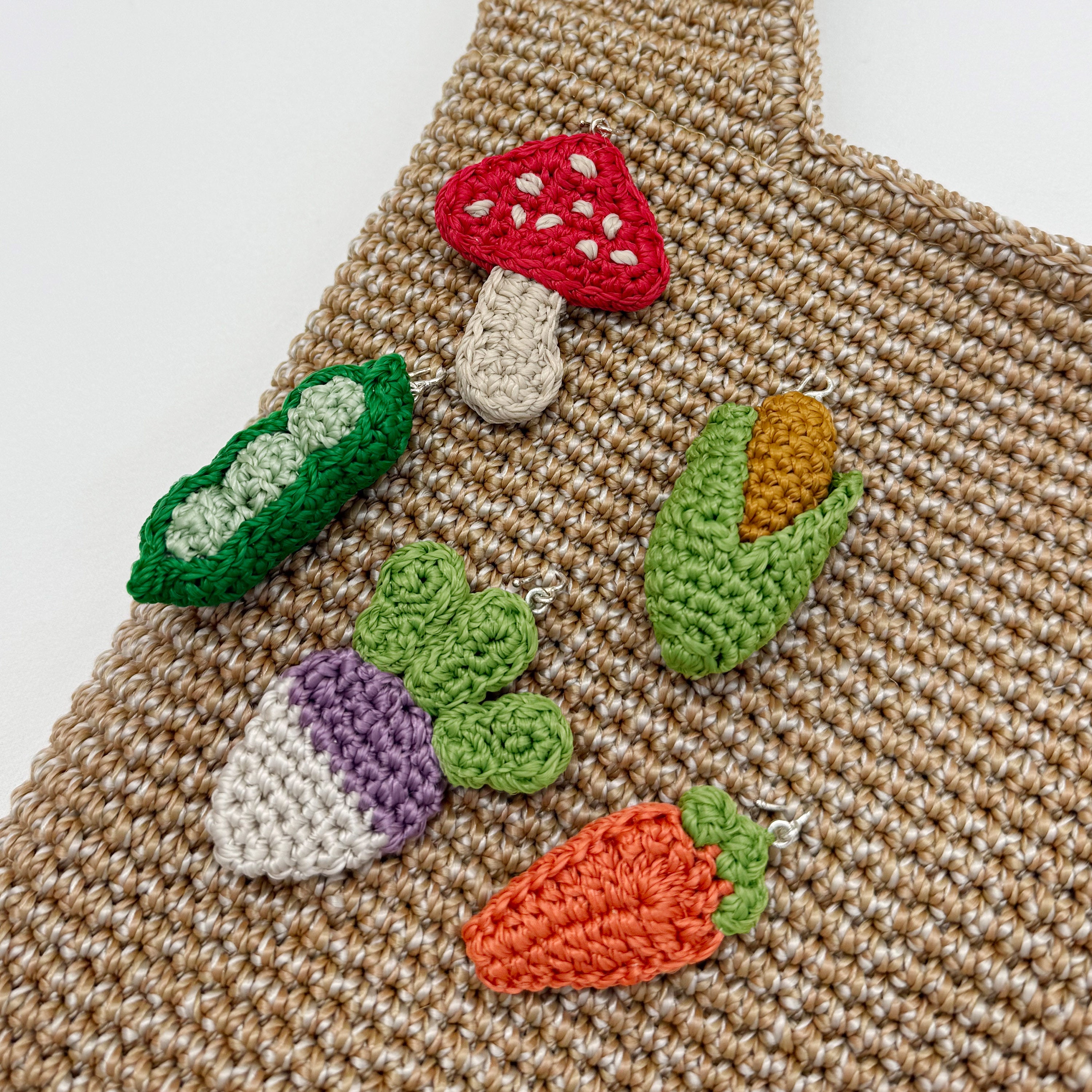Yarnicharmz 5 Pack - Premium Quality Yarn Charms for Knitting & Crocheting - Perfect for DIY Crafts, Scrapbooking, and Jewelry Making