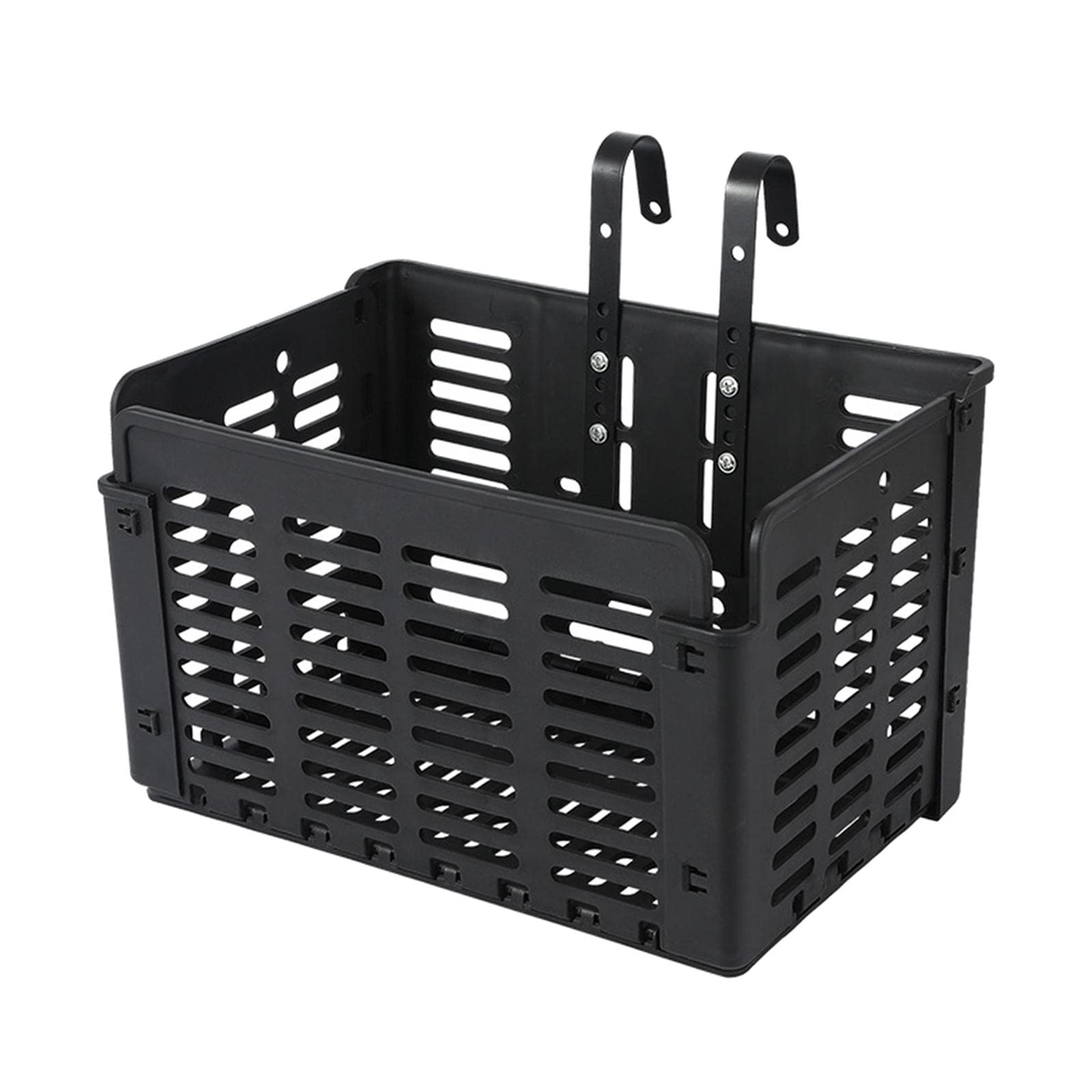 PP Wire Basket with Hanging Hook - Durable Plastic Storage Organizer for Kitchen, Office, Bathroom & Business - Perfect for Pantry Organization, Retail Display and Home Storage Solutions