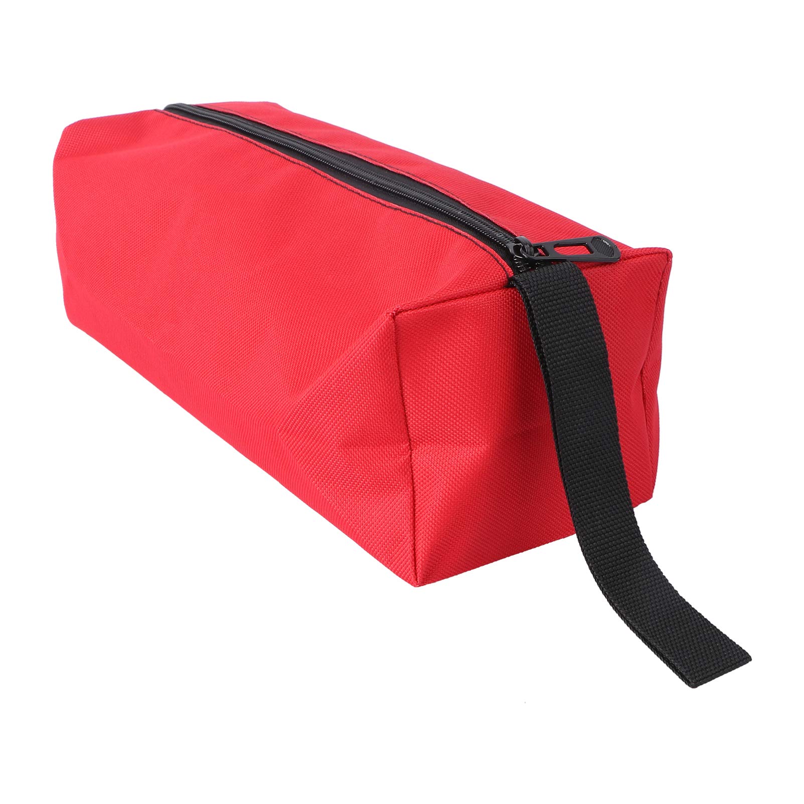 Hemobllo 1pc Multifunctional Oxford Cloth Tool Bag for Men - Travel, Garden & Woodworking Carry On Organizer with Metal Accessories (Red) - Perfect for DIY Projects, Camping & Outdoor Adventures