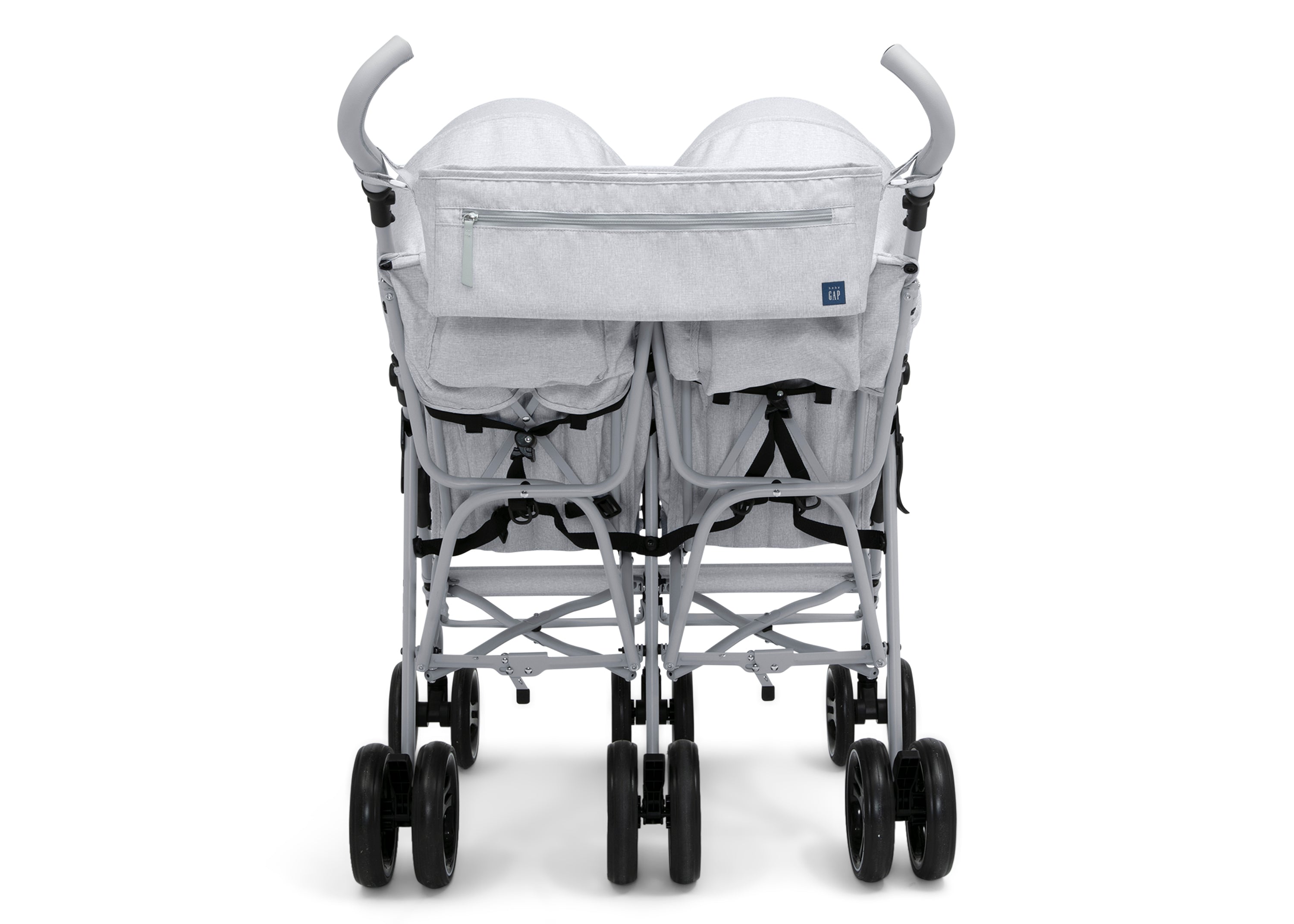 BabyGap Classic Parent Organizer for Double Stroller - Convenient Storage for Diapers, Bottles & Essentials - Perfect for Shopping, Travel & Family Outings