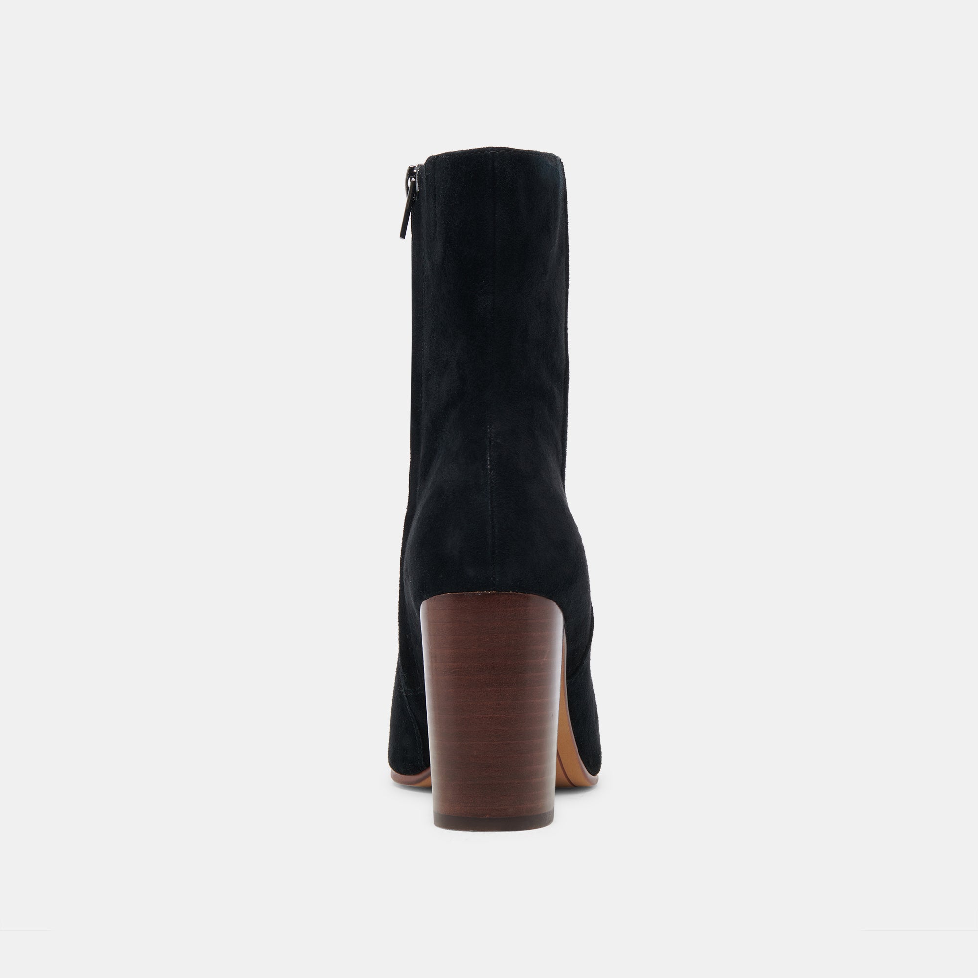 Suzy Booties Onyx Suede - Stylish & Comfortable Women's Ankle Boots for Fall & Winter Fashion, Office & Casual Wear