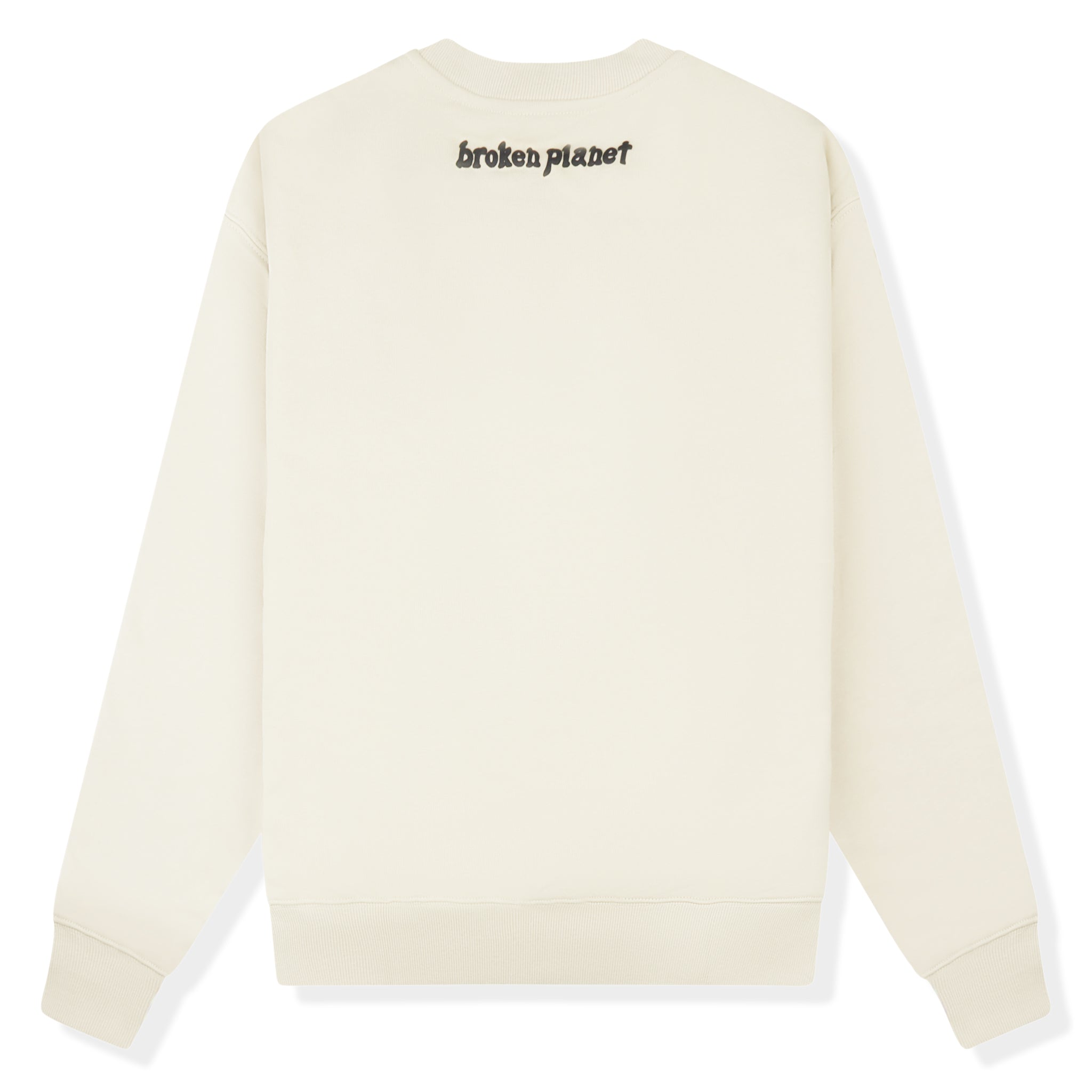Broken Planet Find Your Balance Bone White Crewneck Sweatshirt - Unisex Streetwear for Casual Outfits & Loungewear