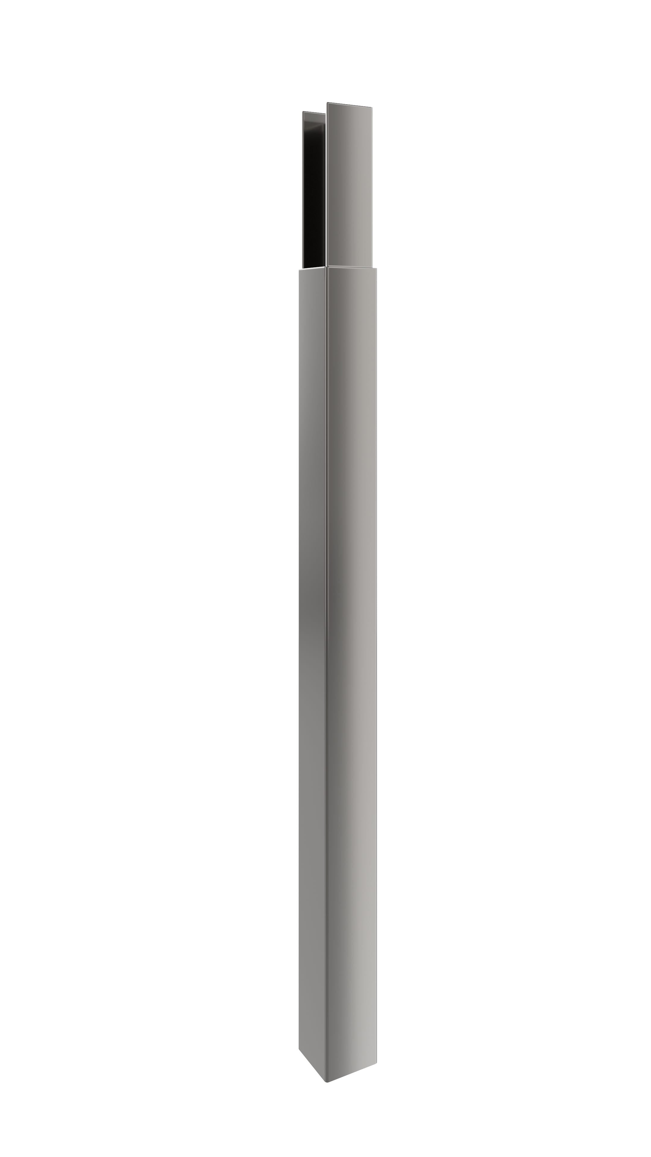Helix Post System 2' Extension - Durable Fence Post Extender for Chain Link & Wood Fences | Perfect for Garden, Yard & Property Boundary Reinforcement