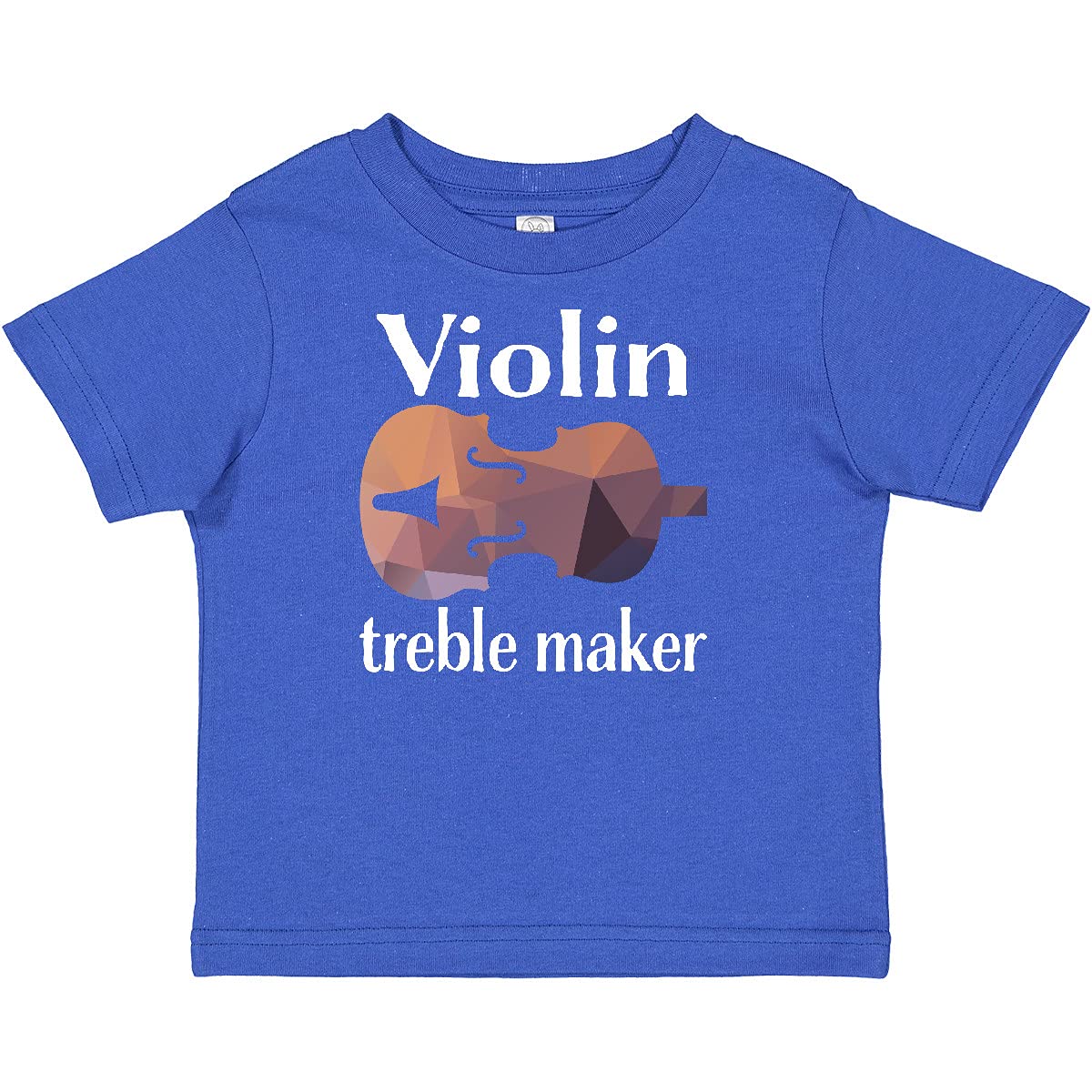 Inktastic Funny Violinist Music Toddler T-Shirt - Cute Violin Treble Maker Graphic Tee for Kids & Toddlers - Perfect for Music Lovers, Orchestra Performances & Playtime