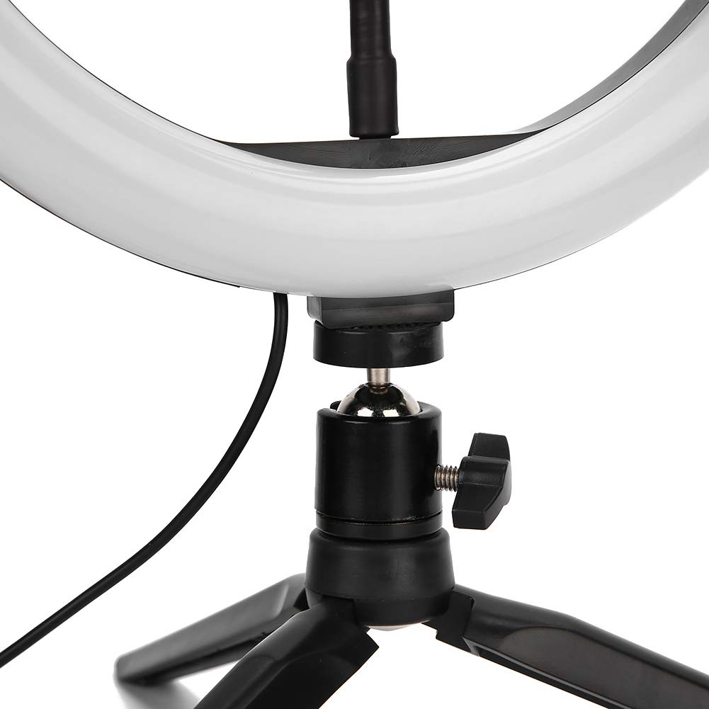 Professional Dimmable Ring Light for Tattoo Artists, Makeup & Selfie Photography - Adjustable LED Desk Lamp for Studio, Home Salon, and Content Creation