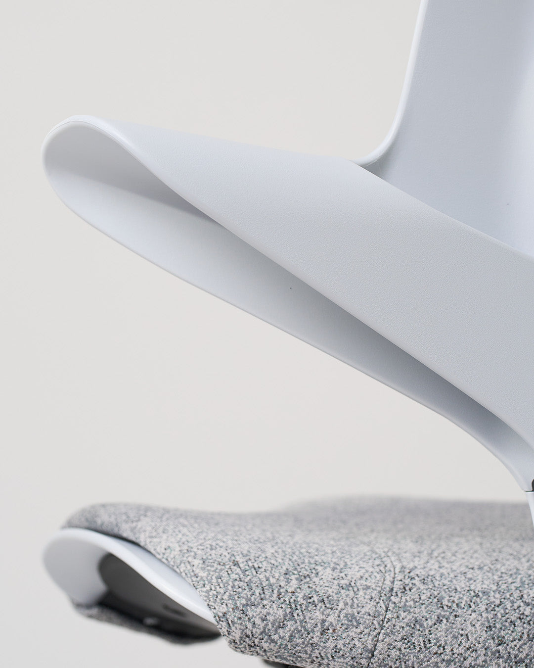 HÅG Capisco Puls 8020 Ergonomic Office Chair - Light Grey ARDA Fabric by Kvadrat | Modern Design Collection for Home & Workspace Comfort