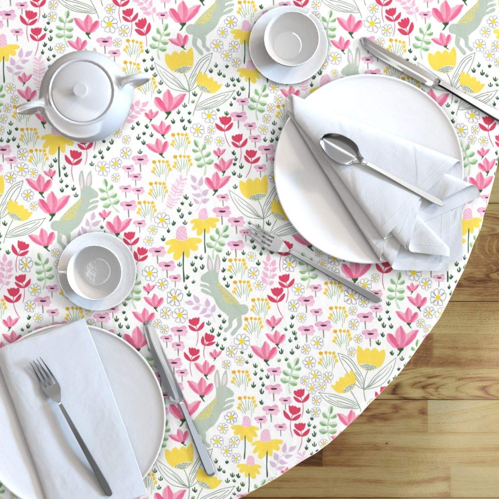 Custom Cotton Sateen Tablecloth 70