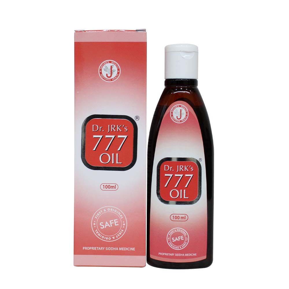 Dr. JRK's 777 Essential Oil - 100ml Pure Therapeutic Grade for Aromatherapy, Massage & Stress Relief