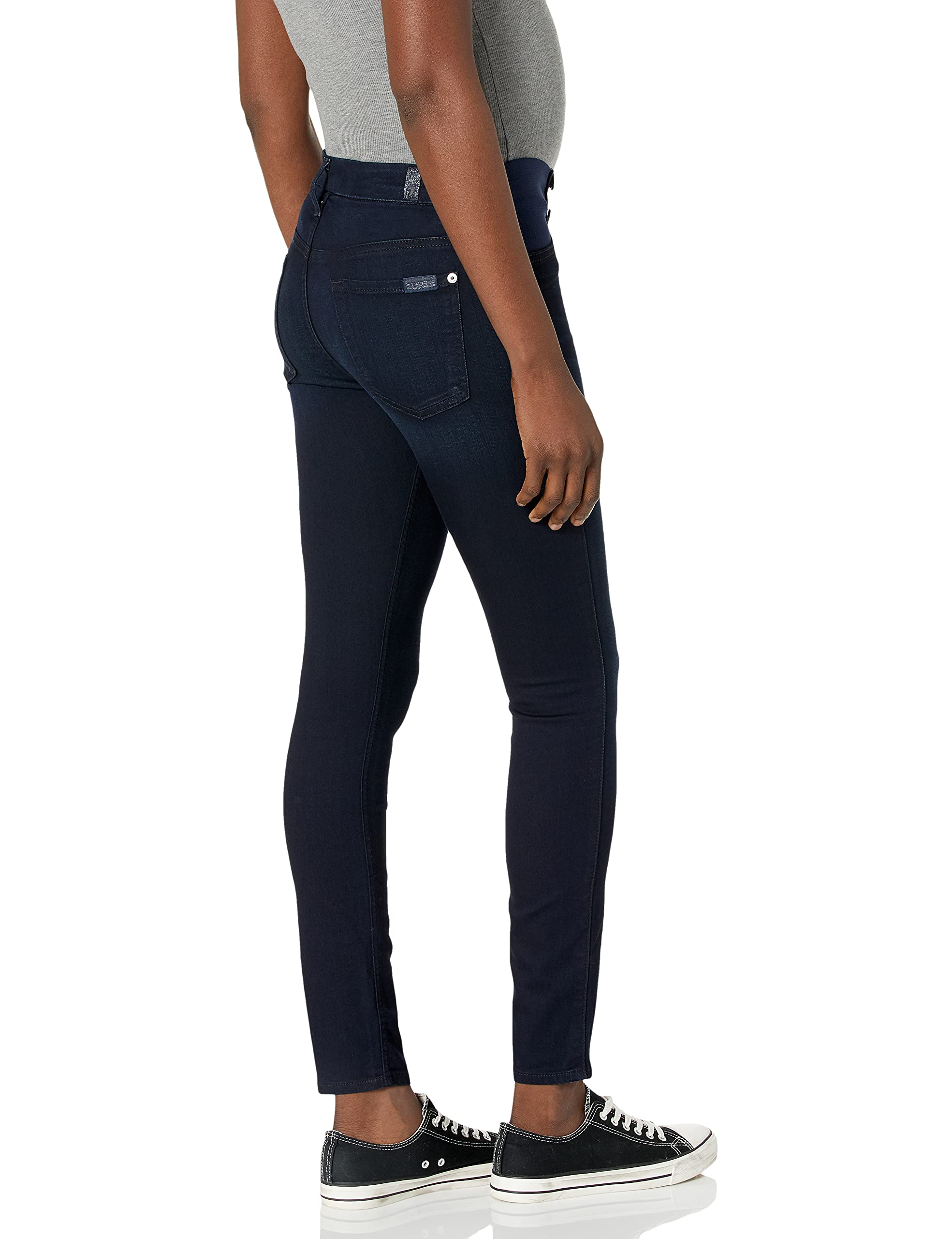 7 For All Mankind Women's Maternity Jeans - Stretch Denim Pregnancy Pants for Comfort & Style | Perfect for Casual Wear, Work & Everyday Maternity Outfits