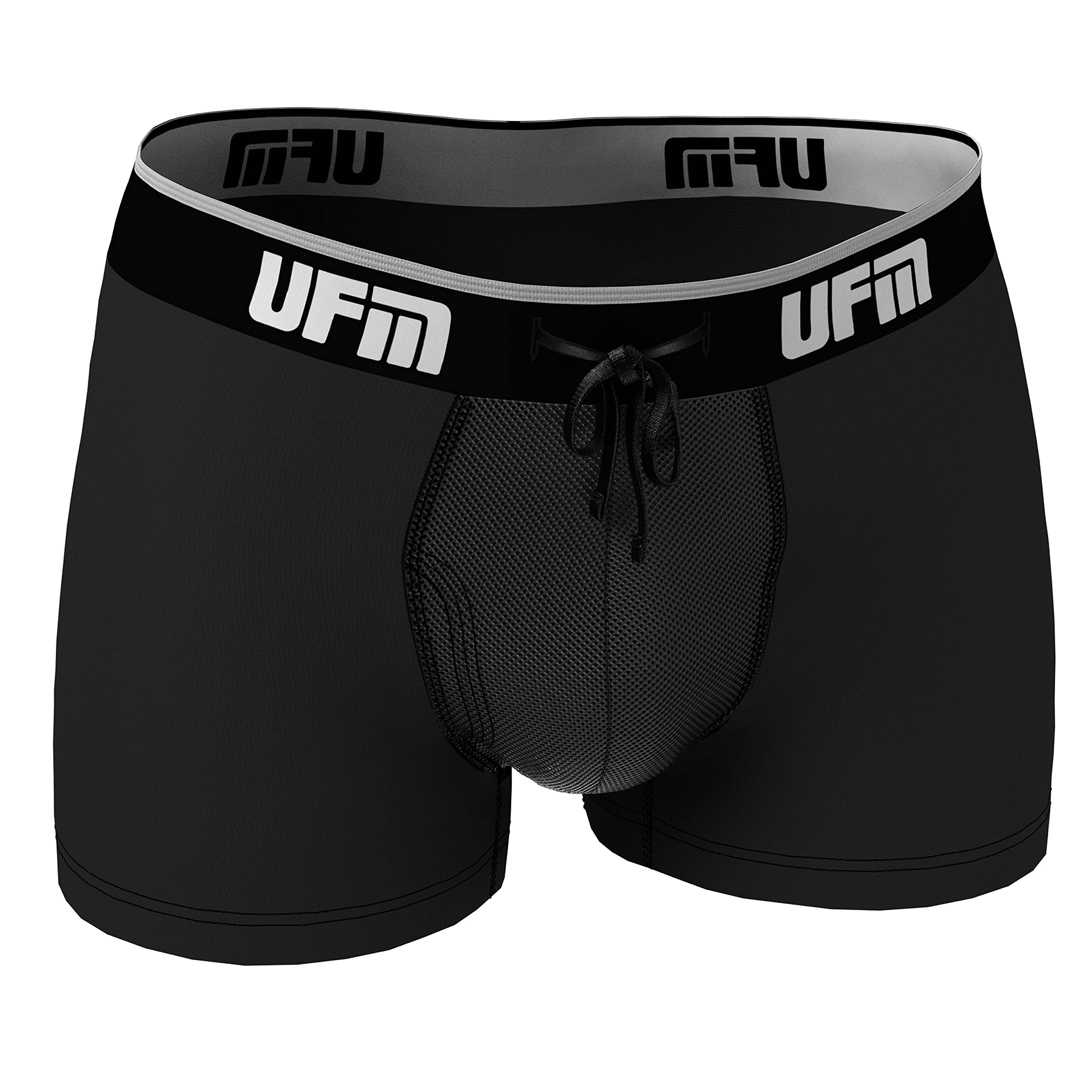 UFM Men's Polyester Trunk with Patented Adjustable Support Pouch - Comfortable Underwear for Active Men | Perfect for Workouts, Sports & Everyday Wear