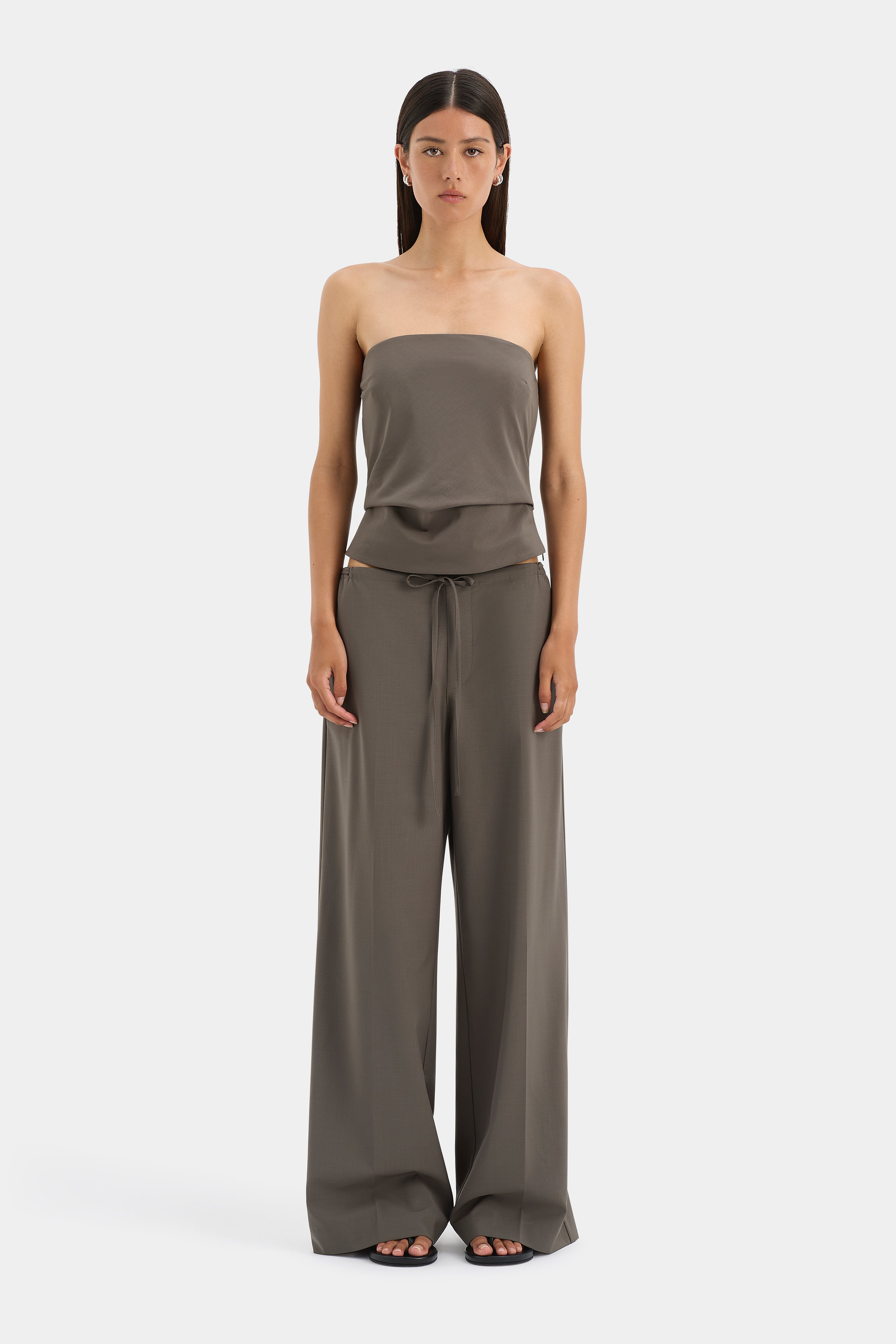 Maya Bodice Grey - Women's Fashion Corset Top for Casual Wear & Evening Outfits | Perfect for Parties, Dates & Special Occasions