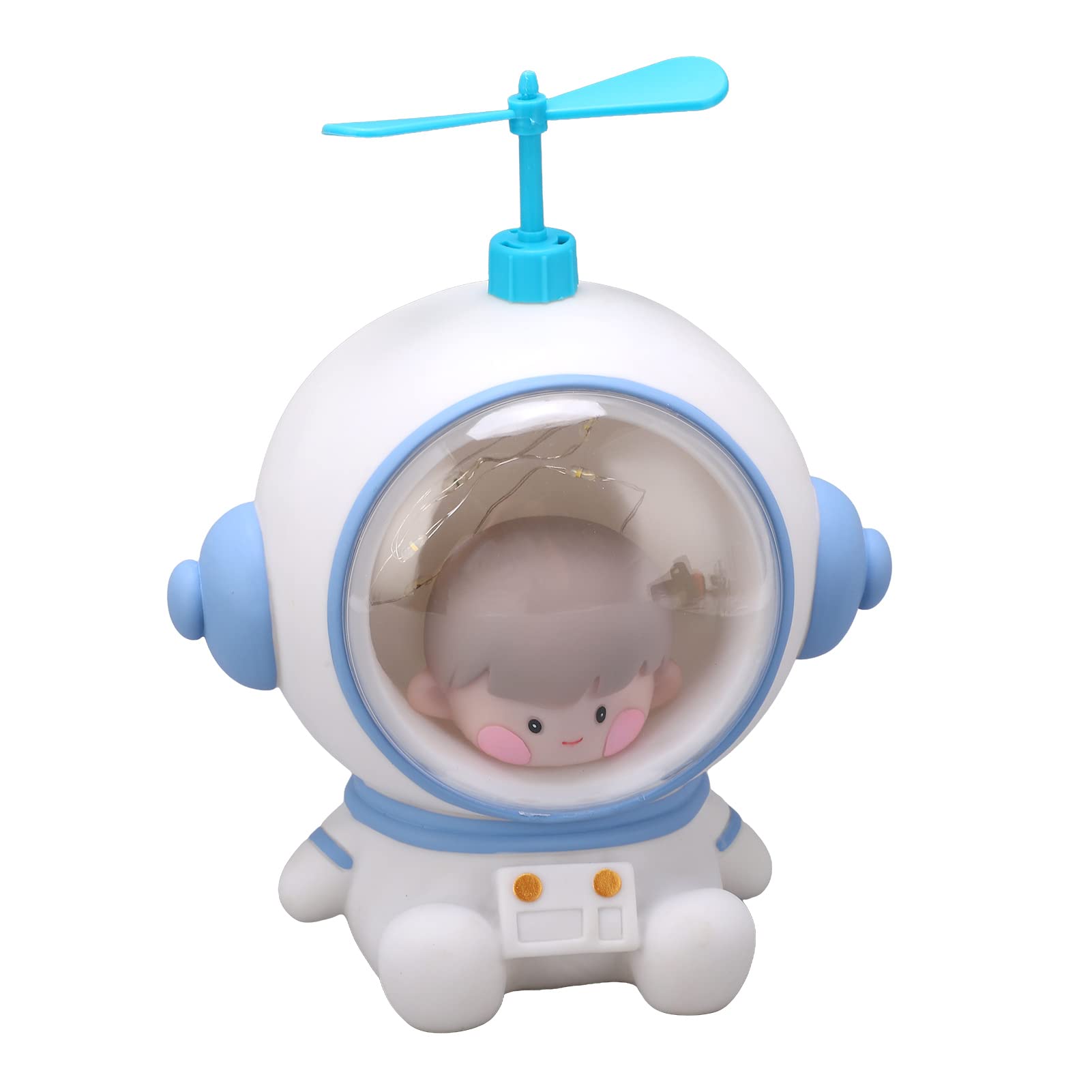 AMONIDA Spaceman LED Night Light - Eco-Friendly Baby Night Light, Soft Plastic LED Bedroom Lighting for Nursery, Hotel & Office - Perfect for Kids' Rooms, Nighttime Feedings & Soothing Sleep