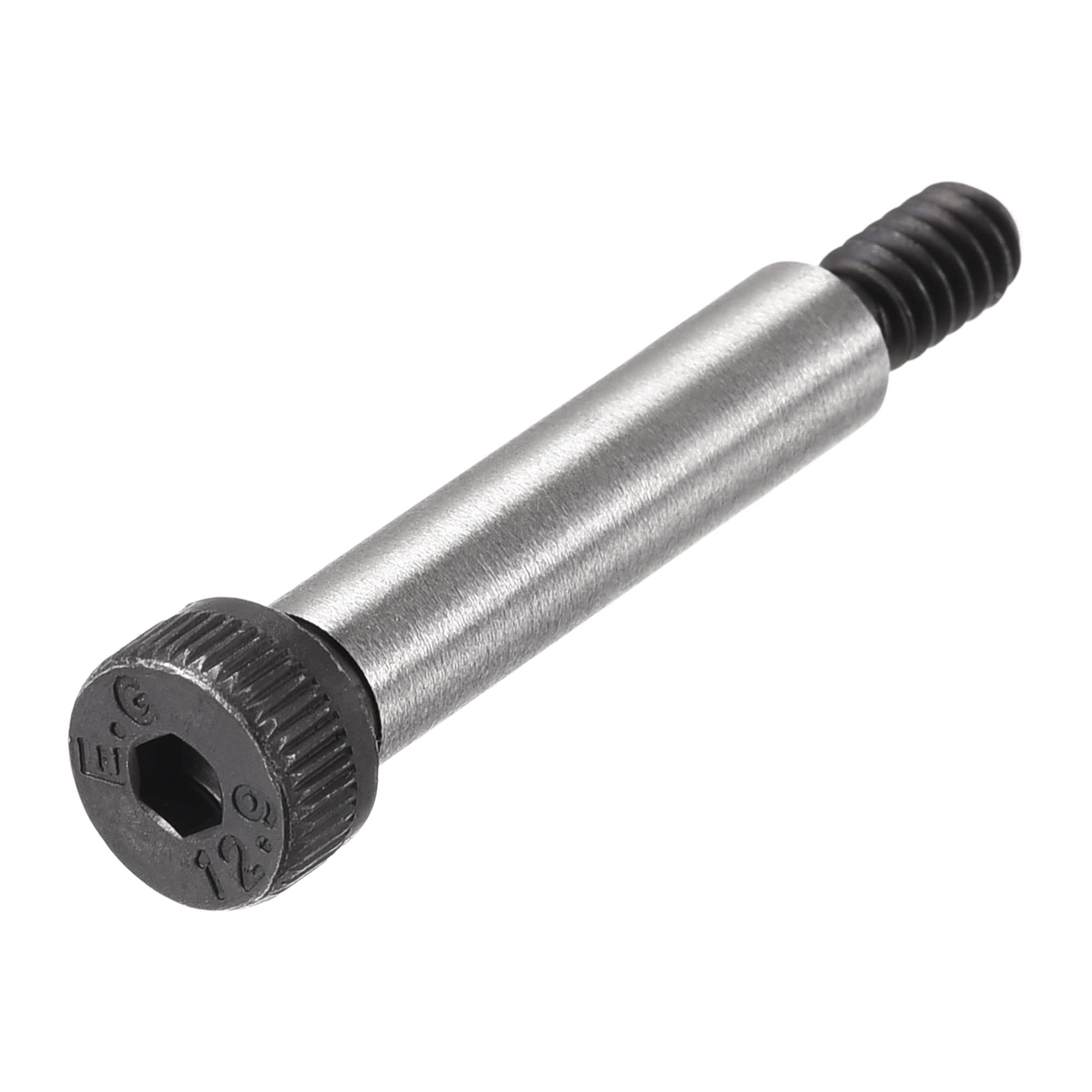 Alloy Steel Hex Socket Shoulder Screws #10-24, 10pcs - for Machinery & DIY Projects