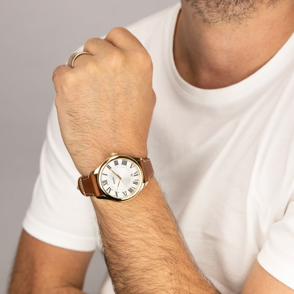 Fossil Gilmore ES5397 Smartwatch - Stylish Hybrid Smartwatch with Activity Tracking, Notifications & Long Battery Life - Perfect for Workouts, Office & Everyday Wear