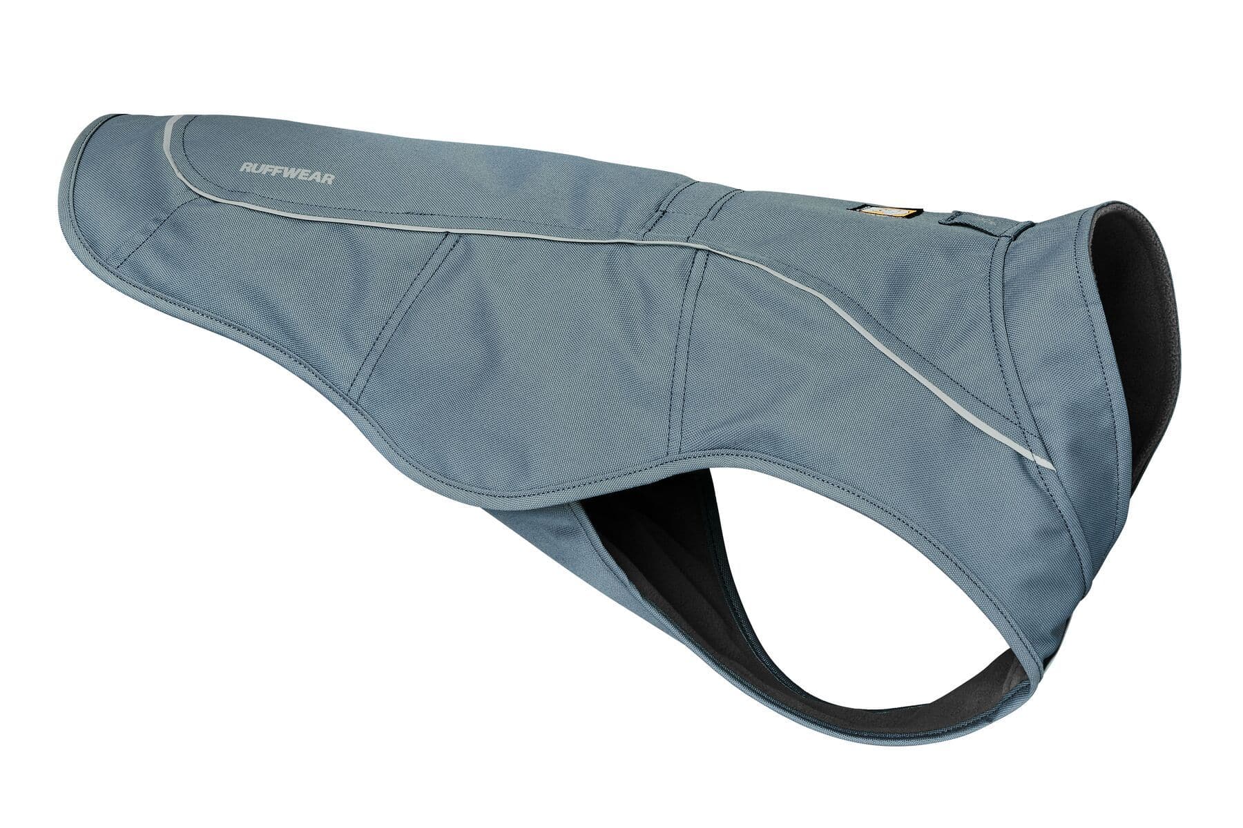 Ruffwear® K-9 Overcoat™ Dog Coat - Stone Blue Waterproof Winter Jacket for Medium & Large Dogs - Perfect for Hiking, Camping & Outdoor Adventures