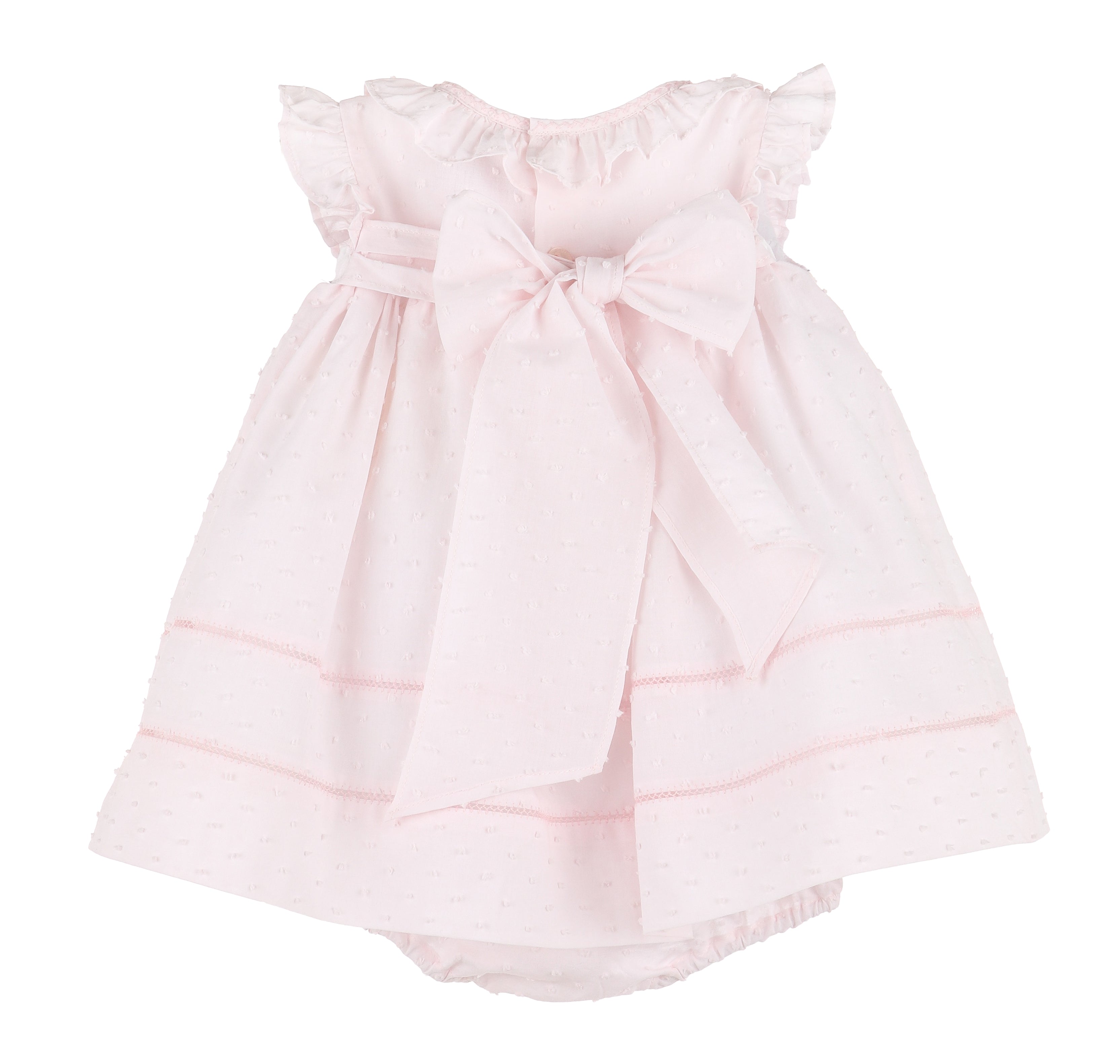 **Pink Polka Dot Ruffle Float Dress for Women - Flowy Summer Beach Dress, Boho Chic Party Dress, Casual Sundress**