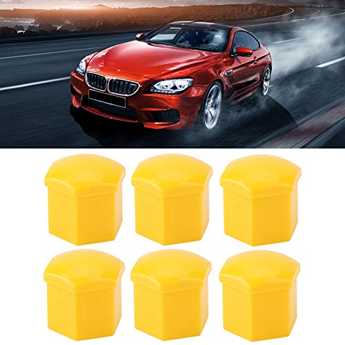 19mm Yellow Car Wheel Nut Set - 20pcs for Auto Rims & Hub Screws - Perfect for Wheel Maintenance & Customization