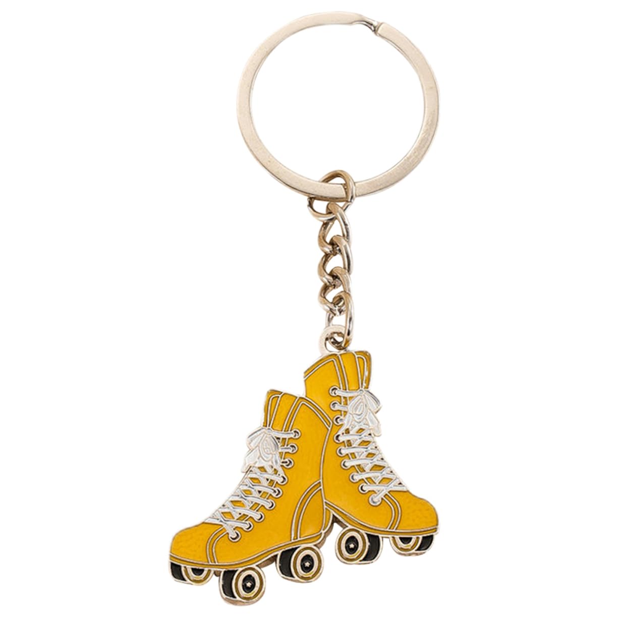 FOYTOKI Metal Skate Keychain - Gift for Skateboard Lovers