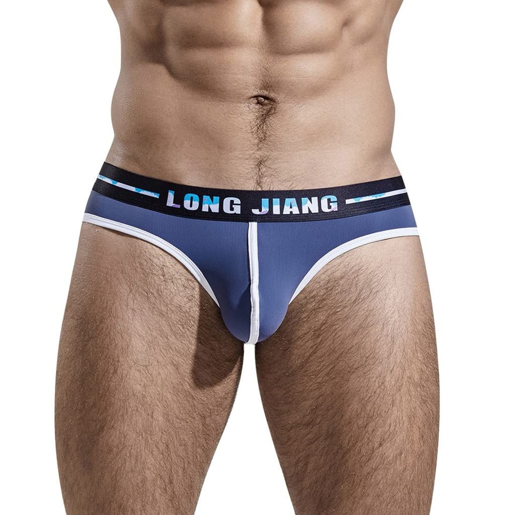 Soft & Comfortable Men's Underwear - Breathable Cotton Briefs for Everyday Wear | Sexy Boxer Shorts with Pouch Support | Perfect for Workout, Sleep & Travel