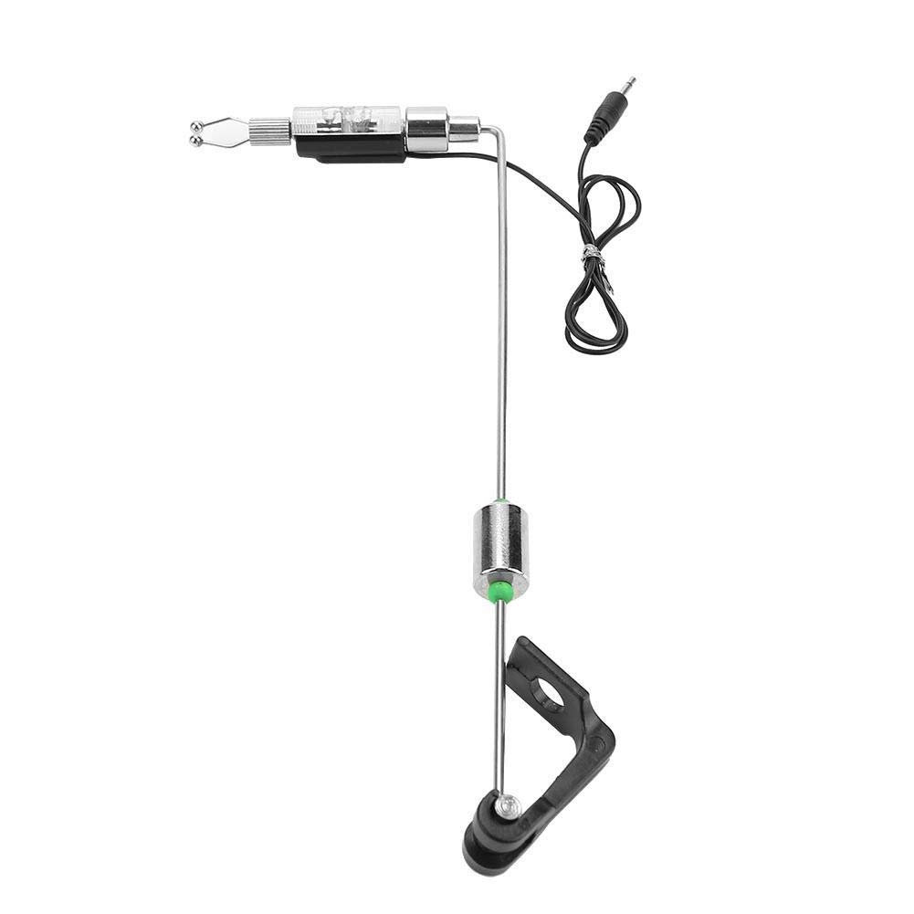 VGEBY Fishing Bite Alarm with LED Indicators - Electric Fish Bite Alarm Hanger Tool for Night Fishing, Ice Fishing & Carp Fishing - Durable Tackle Accessory with Chain Hanger (Model 16-2602) | Perfect for Shore Fishing, Boat Fishing & Professional Anglers
