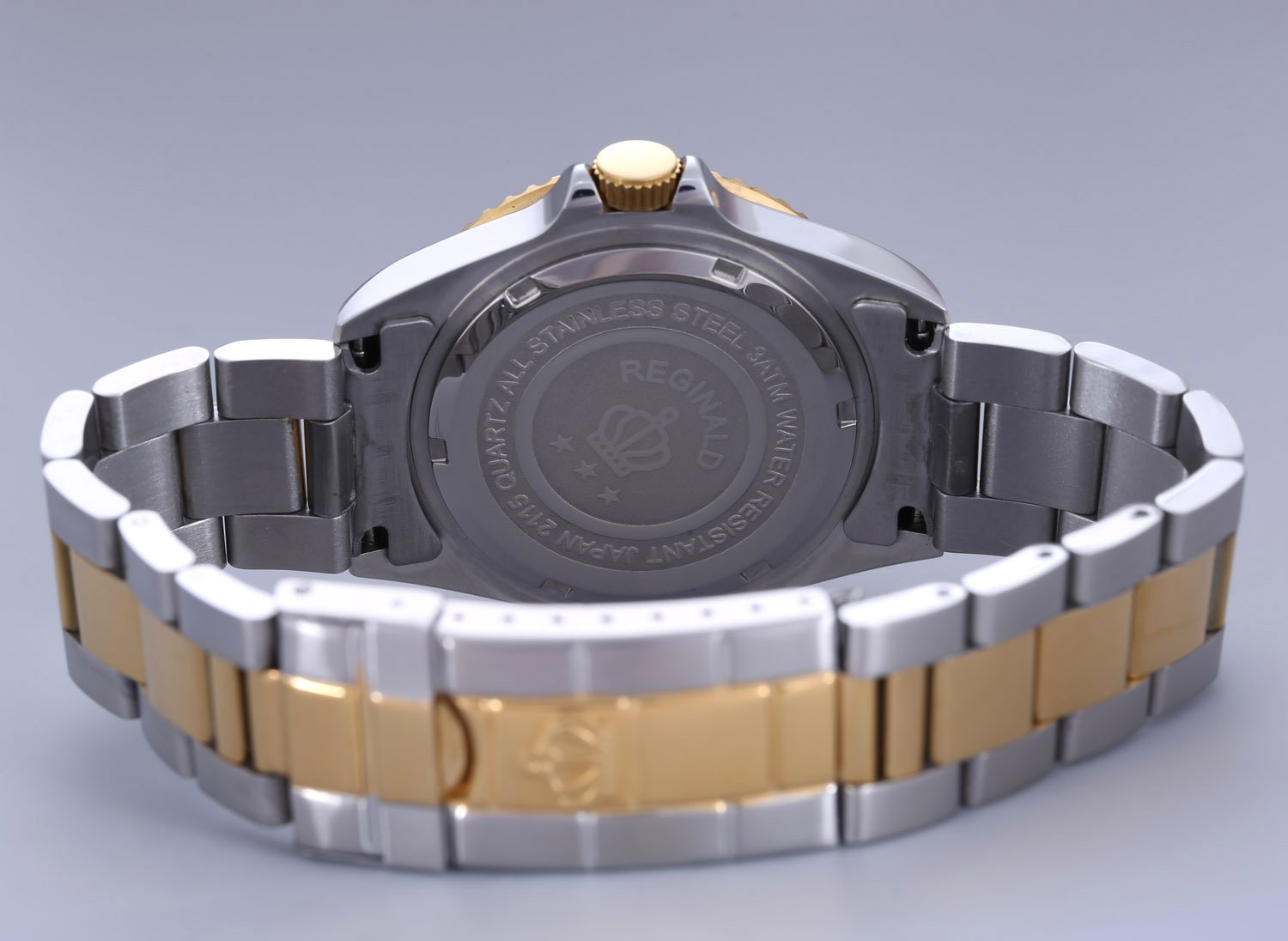 Luxury Men's Watch with Rotatable Bezel & Sapphire Glass - Stainless Steel Silver Tone Quartz Watch with Luminous Hands | Perfect for Business, Formal Events & Everyday Wear