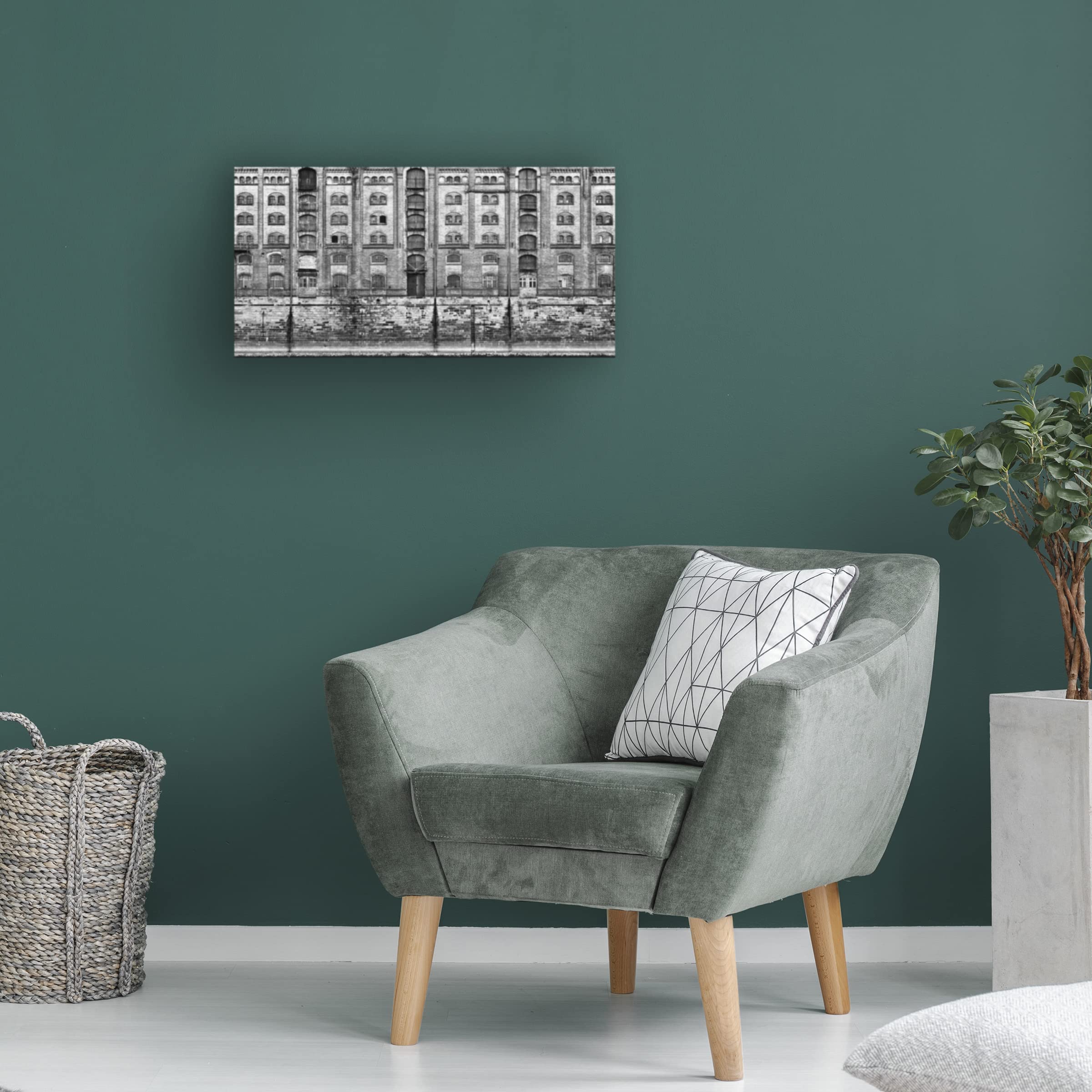 Trademark Fine Art 'Gates And Windows' Canvas Wall Art by Steffen Ebert - Modern Home Decor for Living Room, Bedroom & Office