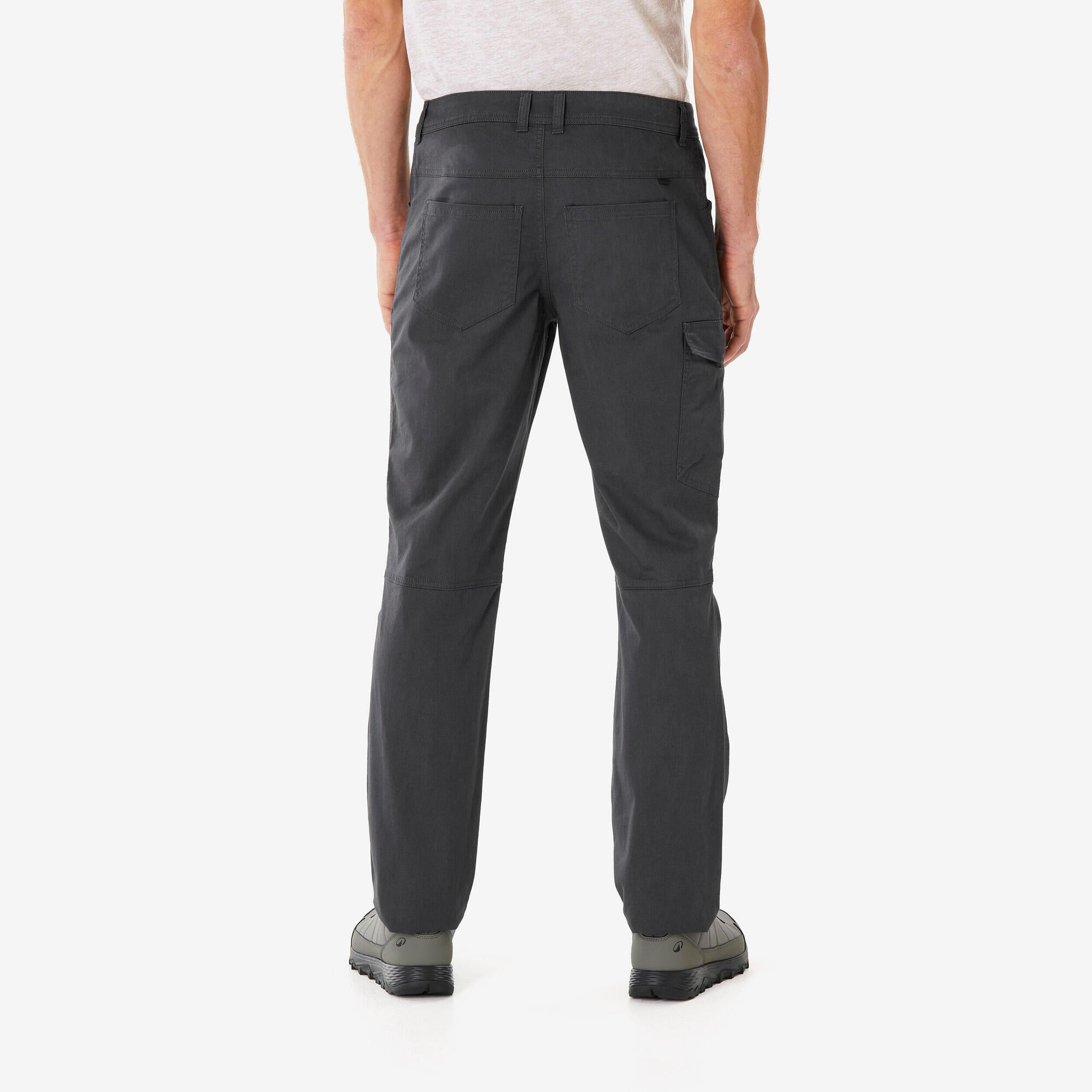 Quechua NH100 Men's Hiking Pants - Lightweight Quick-Dry Outdoor Trekking Trousers for Camping & Mountain Climbing