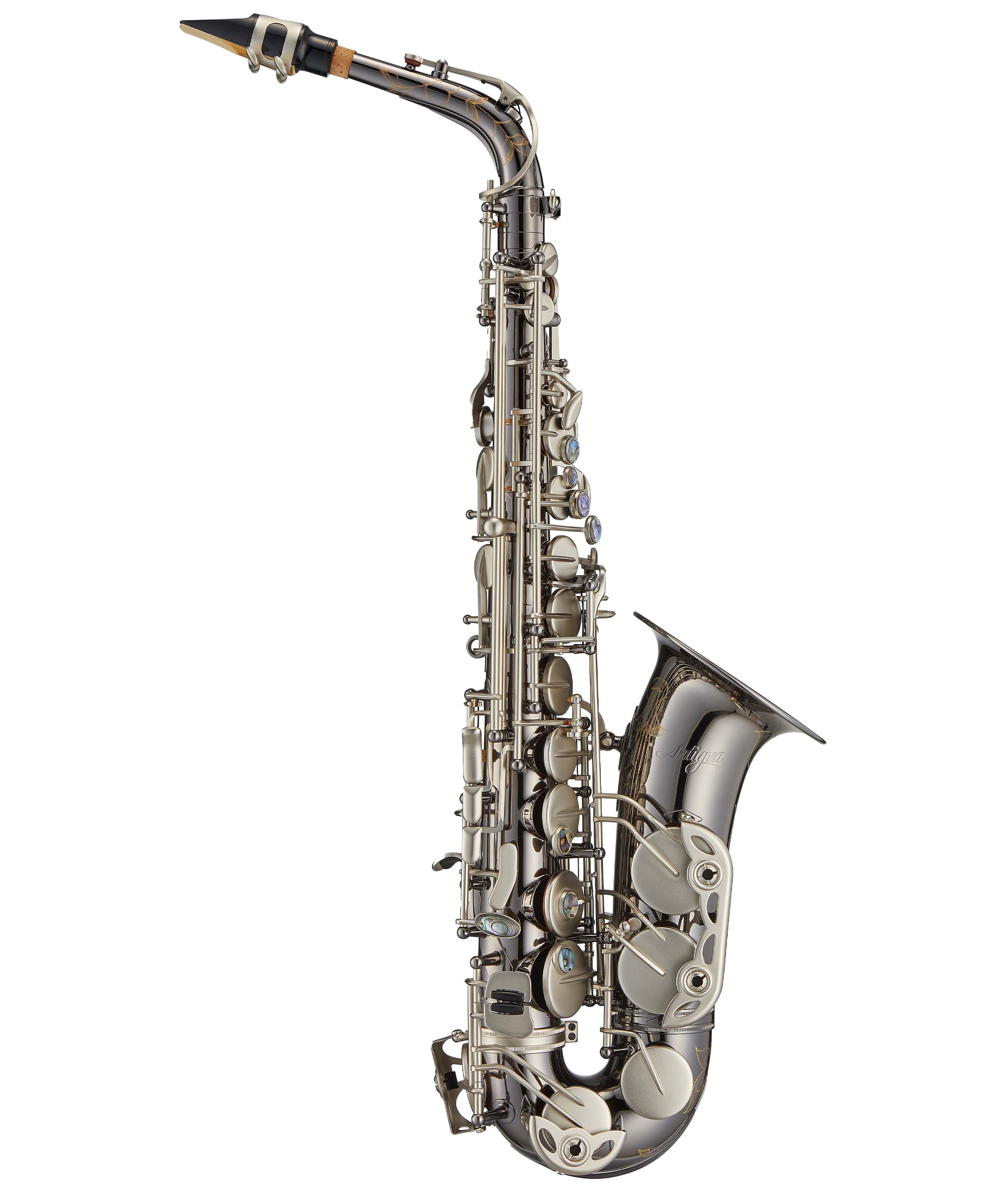 Antigua Winds AS4248BC PowerBell Professional Alto Saxophone - High-Quality Brass Instrument for Jazz, Band & Solo Performances | Perfect for Students & Professionals | Knight Rider Inspired Design