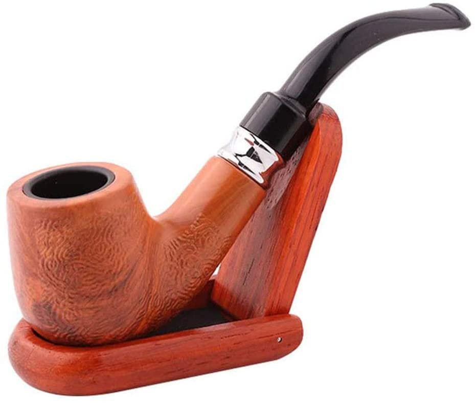 Portable Foldable Tobacco Pipe Stand Holder - Cigar & Pipe Display Rack with Tool Kit - Perfect for Travel, Home Decor, and Pipe Enthusiasts
