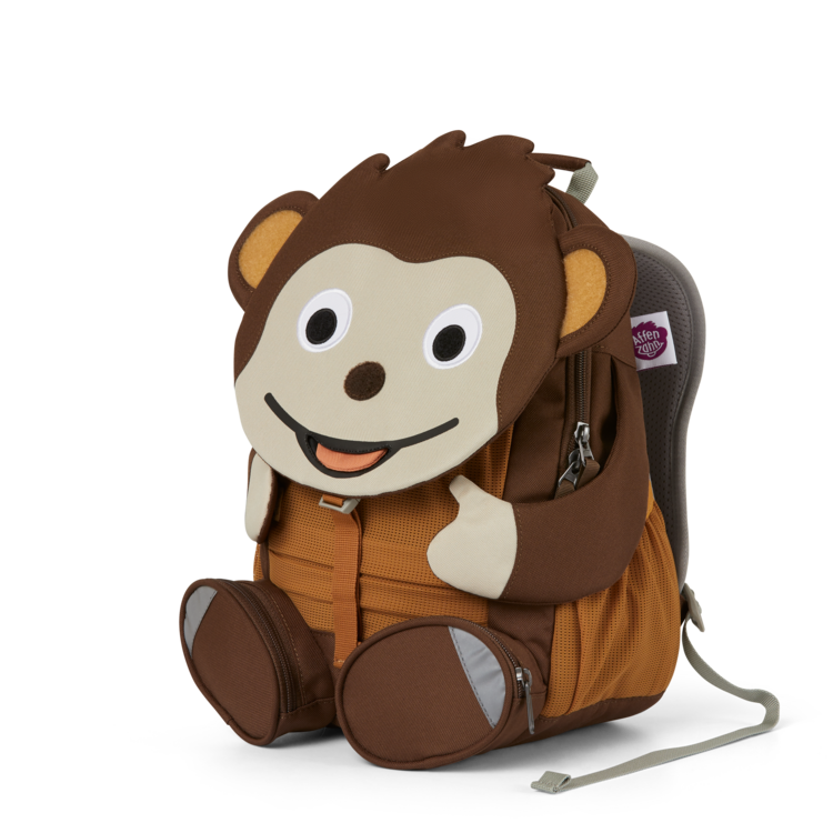 Affenzahn Large Friend Monkey - Soft & Durable Plush Toy for Kids, Perfect for Cuddling, Playtime & Nursery Decor | Ideal Gift for Birthdays & Holidays