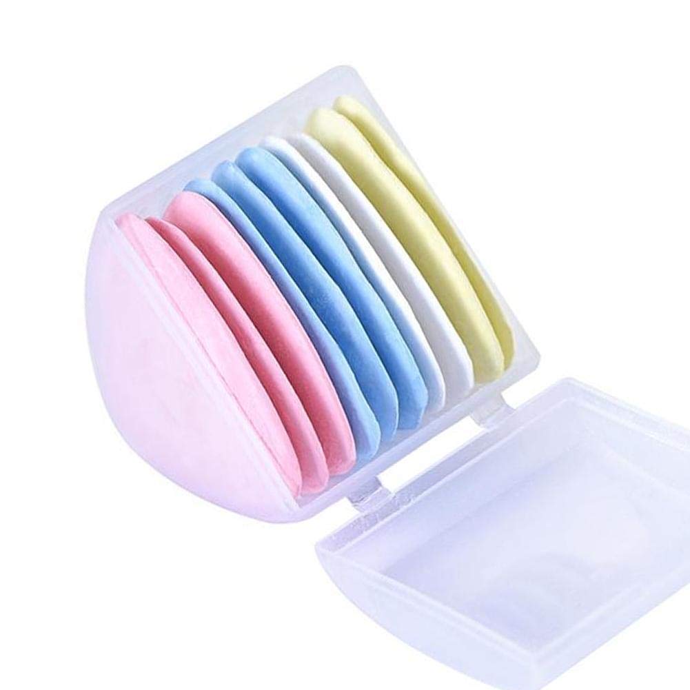 KRONDO 10PCS Professional Tailor Chalk Set - Triangle Fabric Marking Chalk for Sewing, Quilting & Crafting | Washable & Precision Marking for Tailors & DIY Projects | Perfect for Fabric Cutting & Pattern Making