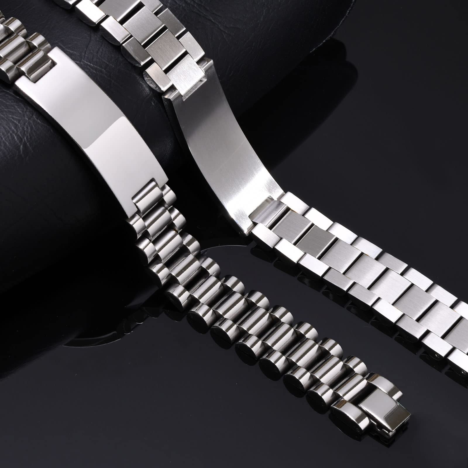 MEALGUET Inspirational Stainless Steel Bracelet for Son - Customizable Courage Link Wristband, Perfect Birthday, Graduation Gift from Mom & Dad, Ideal for Daily Wear & Special Occasions