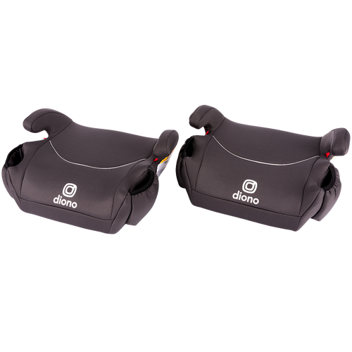 Diono Solana Backless Booster Car Seat - 2 Pack Set for Kids Travel Safety | Lightweight & Comfortable for School, Road Trips, and Daily Commute