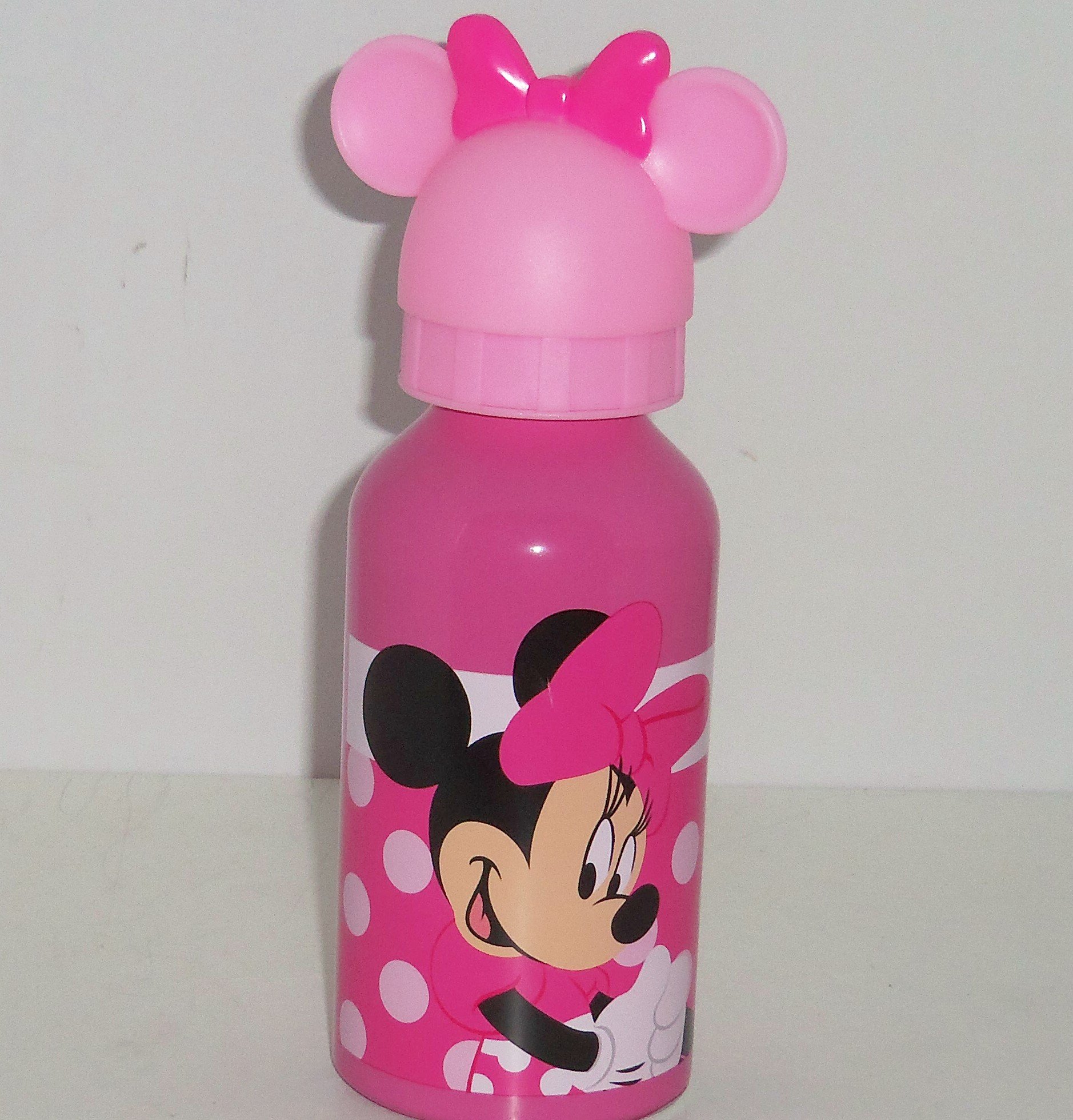 Disney Minnie Mouse Insulated Aluminum Water Bottle - 12oz Leak-Proof Stainless Steel Travel Tumbler for Kids, Women | Perfect for School, Gym, Outdoor Activities & Disney Theme Park Trips