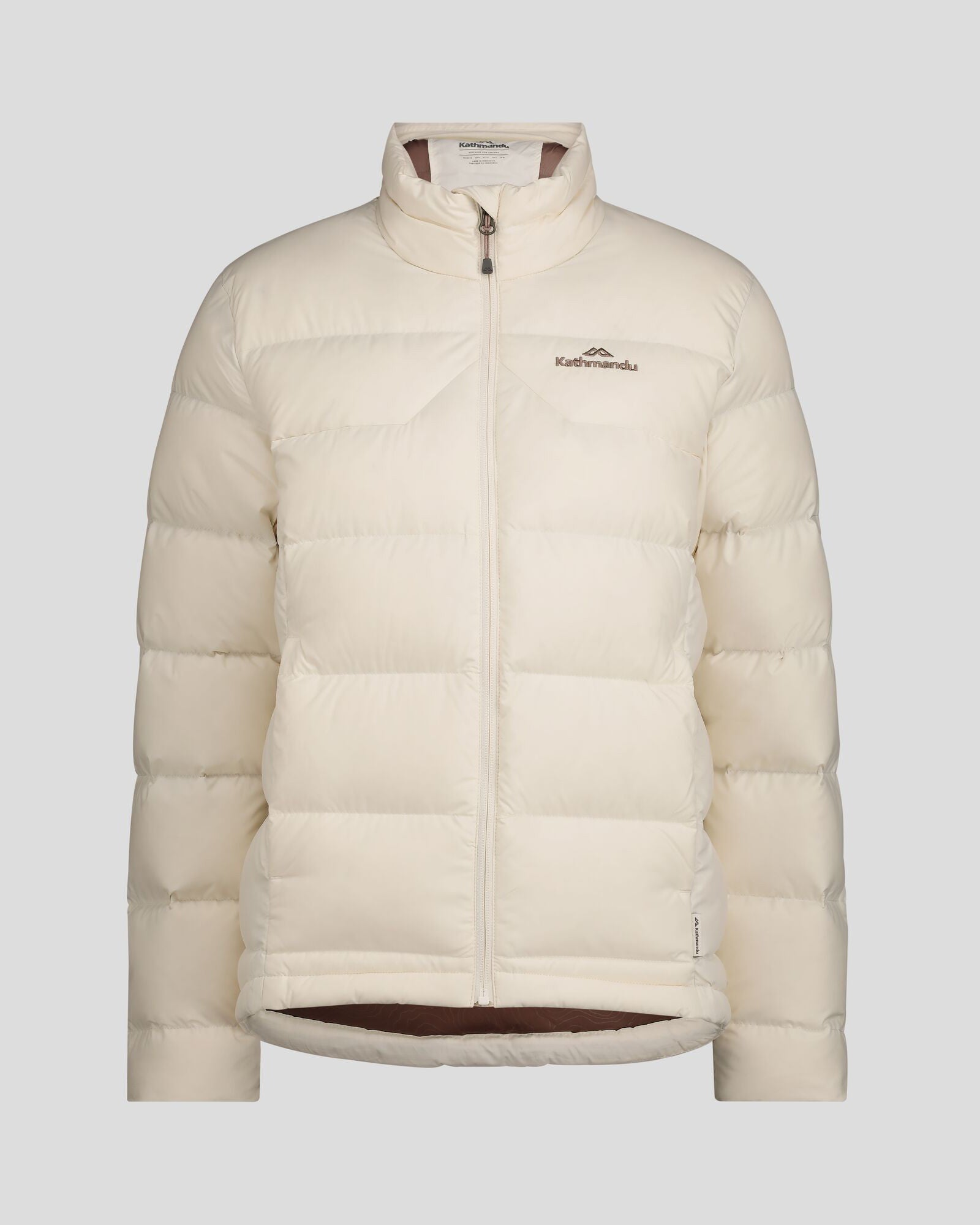 Women's Epiq Down Jacket - Lightweight Warm Winter Coat, Water-Resistant, Natural Color - Perfect for Outdoor Activities, Skiing & Cold Weather Fashion