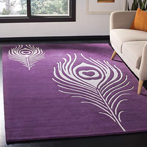 Purple / Ivory