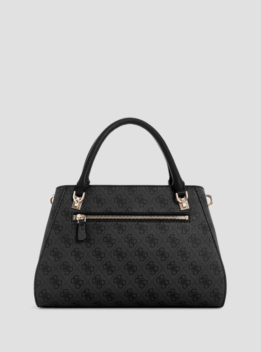 Black Logo Noelle Satchel Bag for Women - Stylish Crossbody Handbag for Work, Travel & Everyday Use