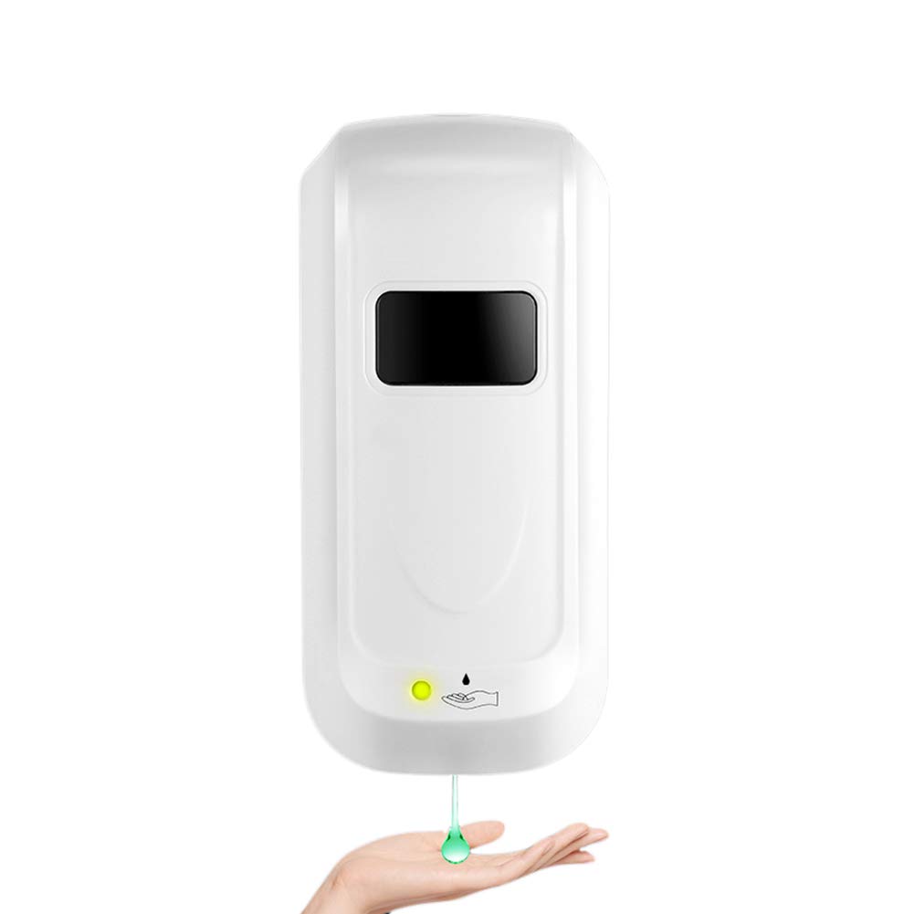 Automatic Infrared Induction Soap Dispenser - 1000ML Hands-Free Touchless Liquid Hand Sanitizer for Bathroom, Kitchen & Office - Hygienic & Safe Contactless Soap Dispenser for Home, Restaurants & Public Spaces