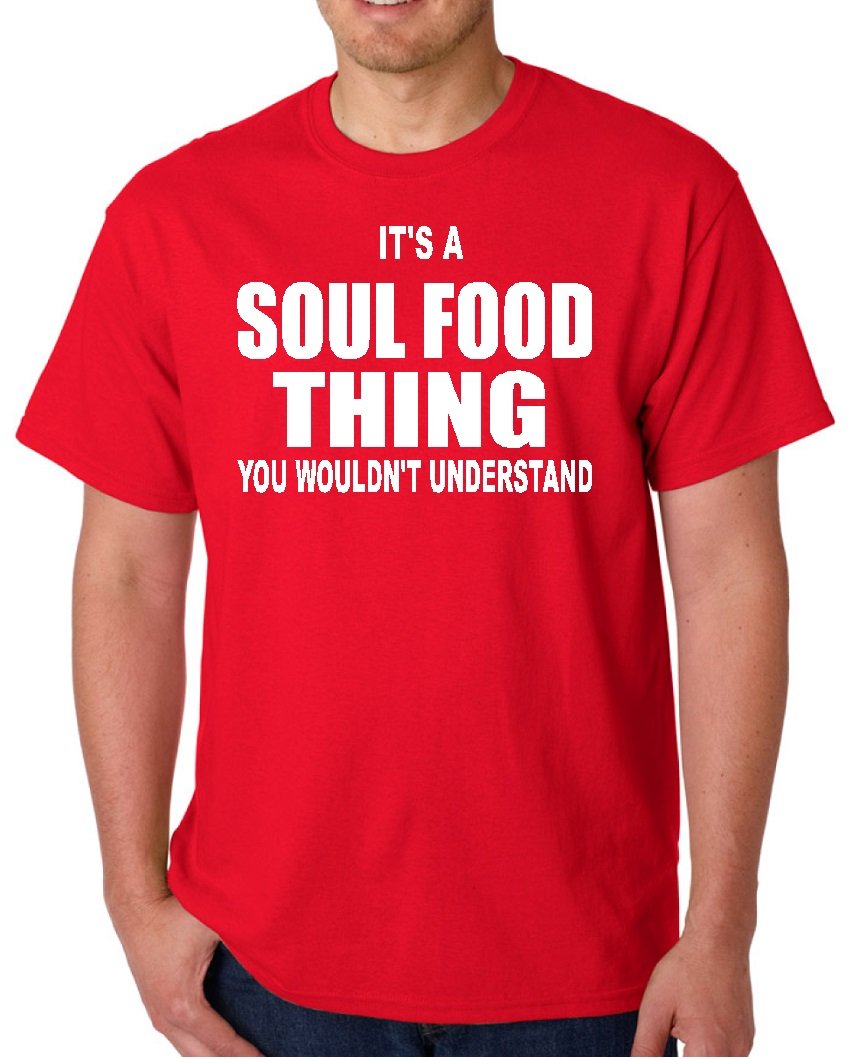 Red Soul Food Thing T-Shirt - Comfortable Cotton Tee for Casual Wear, Street Style & Everyday Outfits
