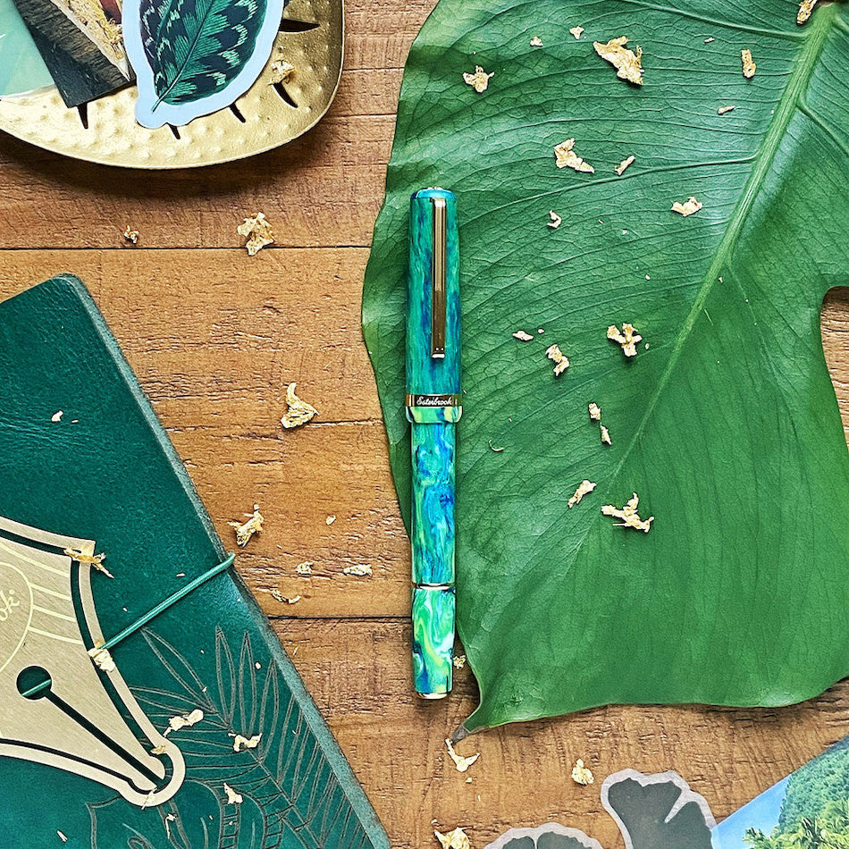 Esterbrook JR Pocket Limited Edition Fountain Pen - Beleza Gold Trim Luxury Writing Instrument for Collectors & Professionals | Perfect for Gifts, Calligraphy & Office Use