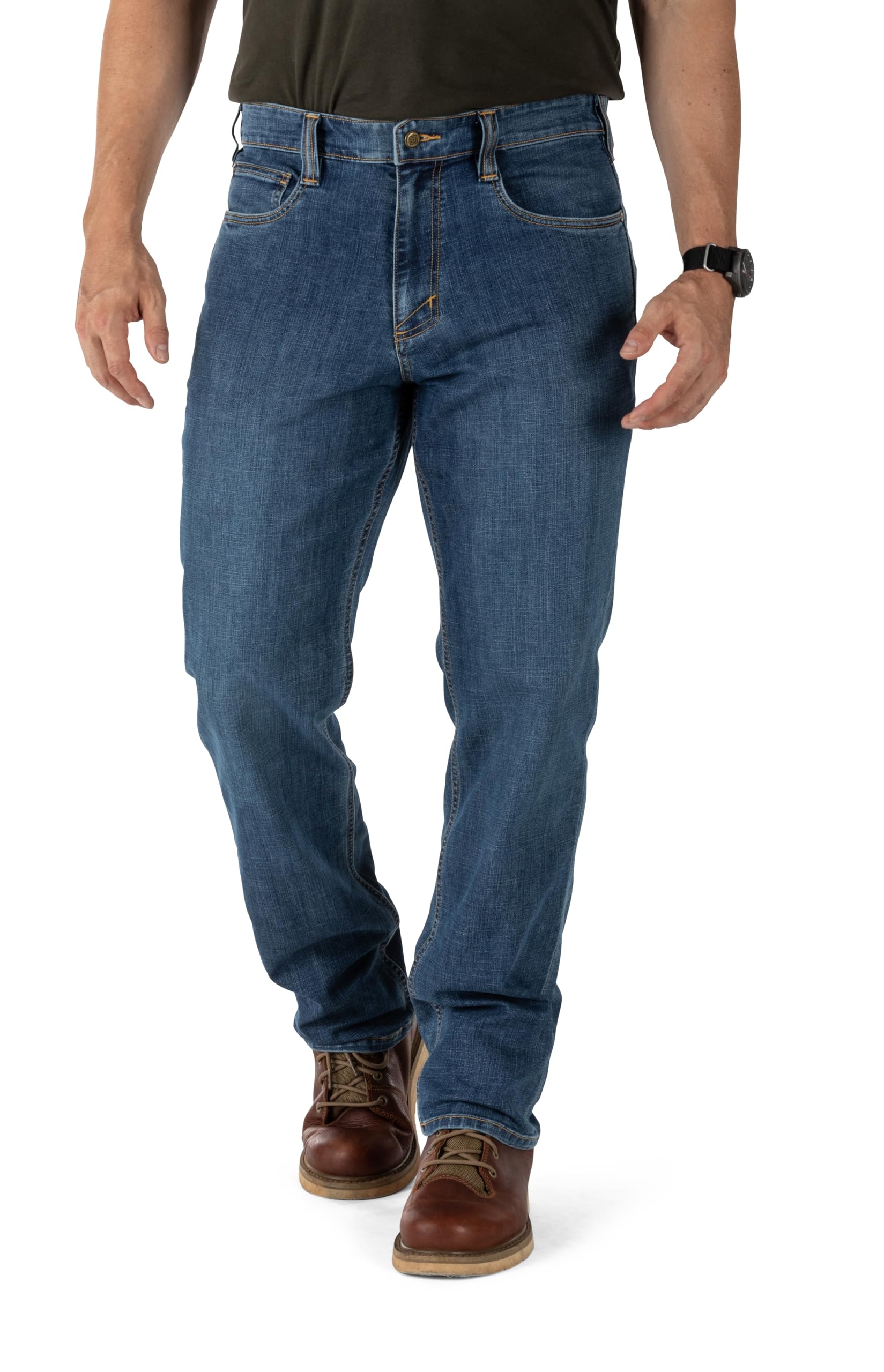 5.11 Tactical Men's Straight Fit Pants - Durable & Comfortable for Outdoor, Hiking, Work & Everyday Wear