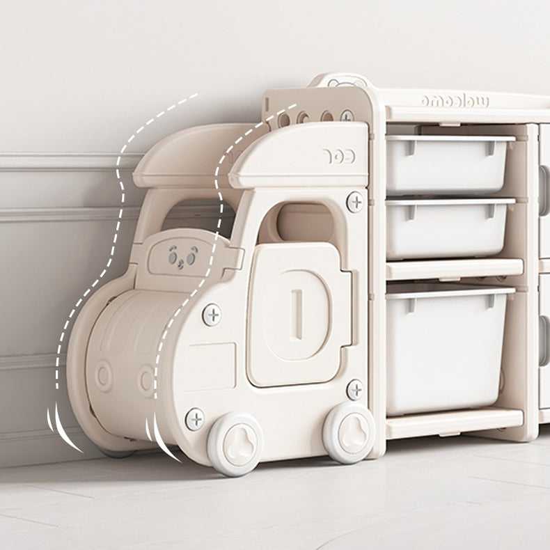Kids Toy Storage Truck - Durable & Stylish Organizer for Playroom, Bedroom & Nursery | Easy Toy Cleanup & Organization