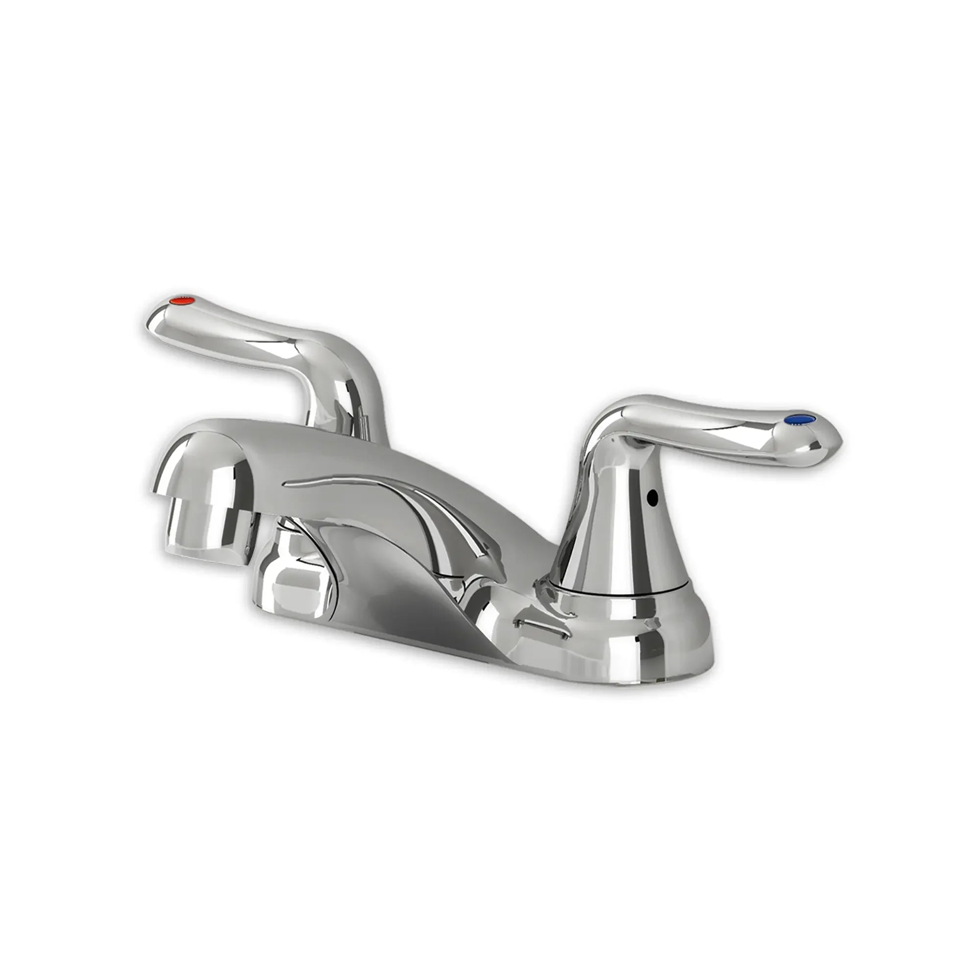 Glen Rock Commercial Grade 4 Inch Centerset 2 Handle Bathroom Faucet 1.2 GPM - Water Saving for Home, Hotel & Public Restrooms