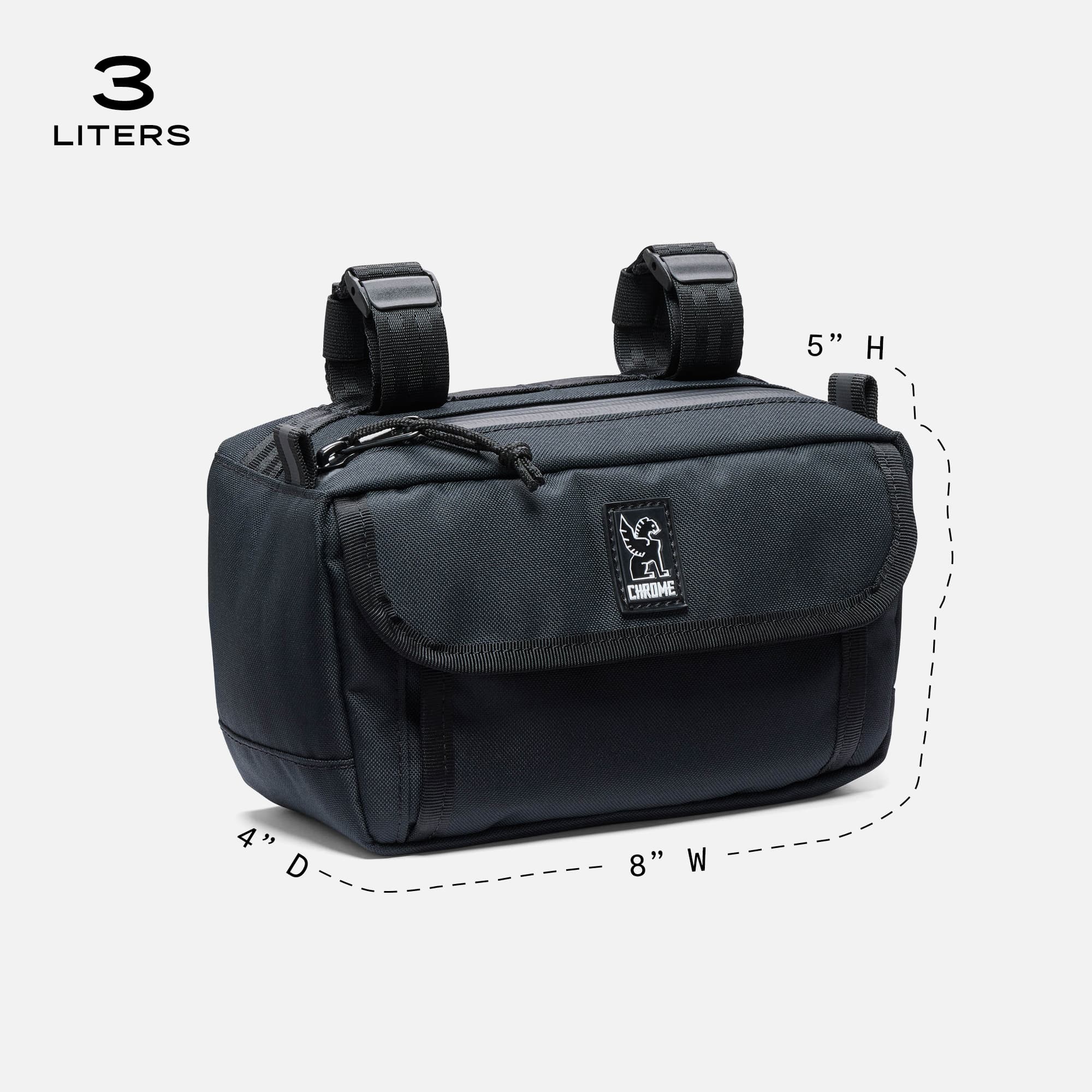 Holman Bike Handlebar Bag - Waterproof Cycling Bag for Commuting, Touring & Outdoor Adventures - Perfect for Phones, Keys & Essentials
