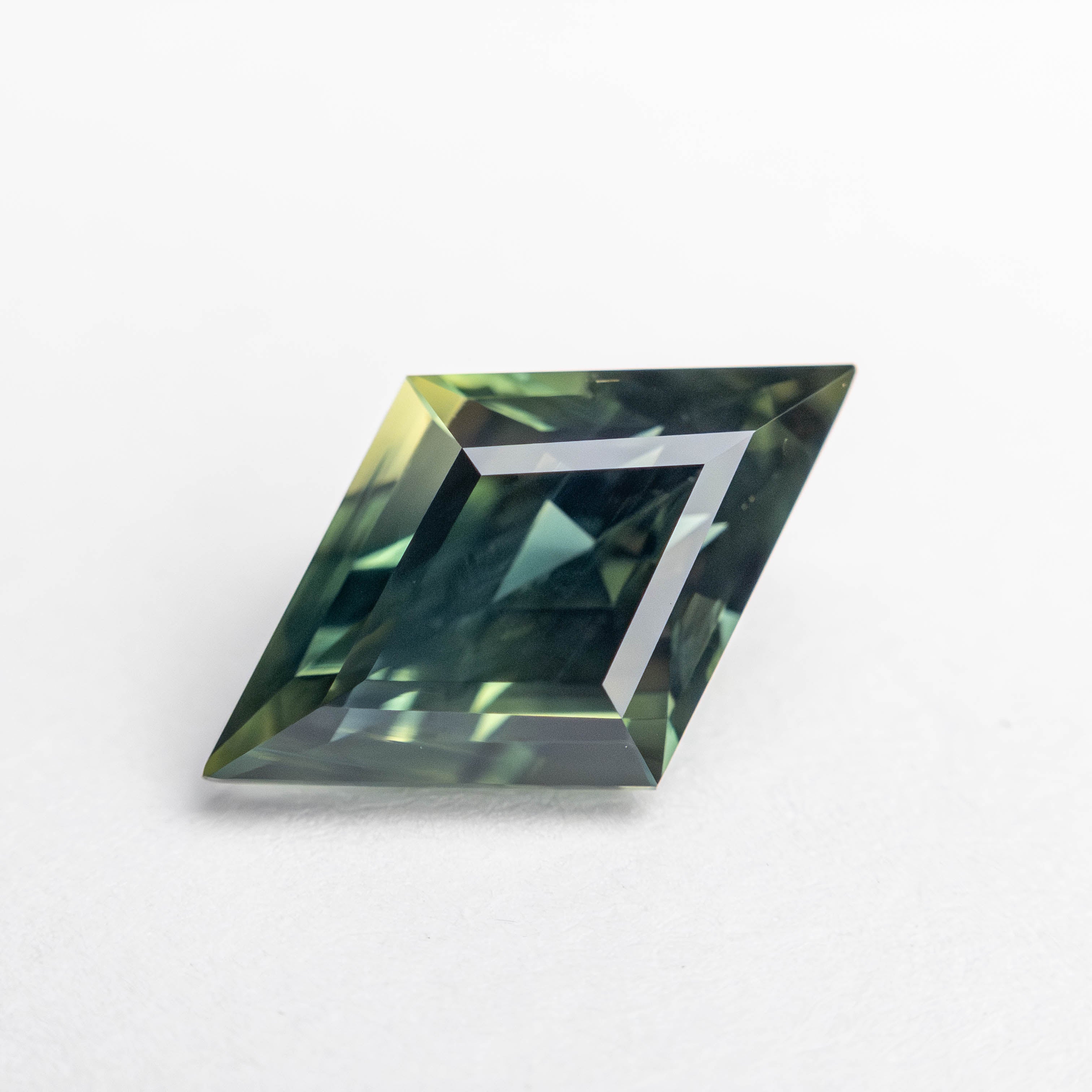 2.18ct Natural Blue Sapphire Gemstone - 11.96x7.52x4.68mm Lozenge Step Cut for Engagement Rings & Fine Jewelry Making