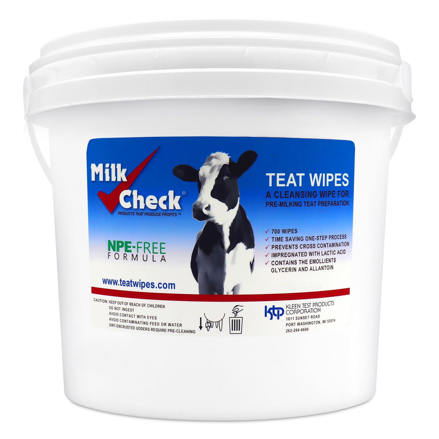 **Premium Teat Wipes 2-Pack (1,400 Wipes) – 7