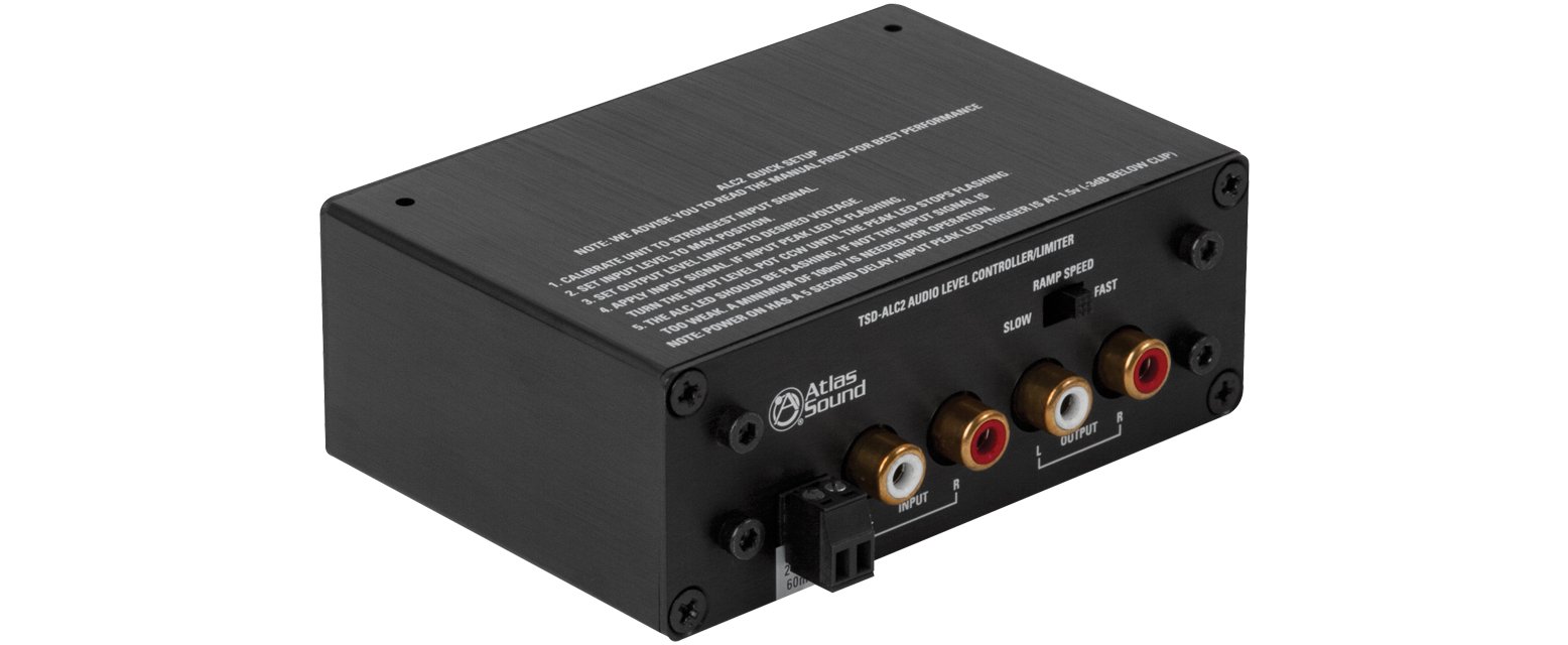 Atlas Sound Audio Level Controller Limiter - Professional Volume Control Device for Studio & Live Sound - Perfect for DJs, Musicians, and Audio Engineers