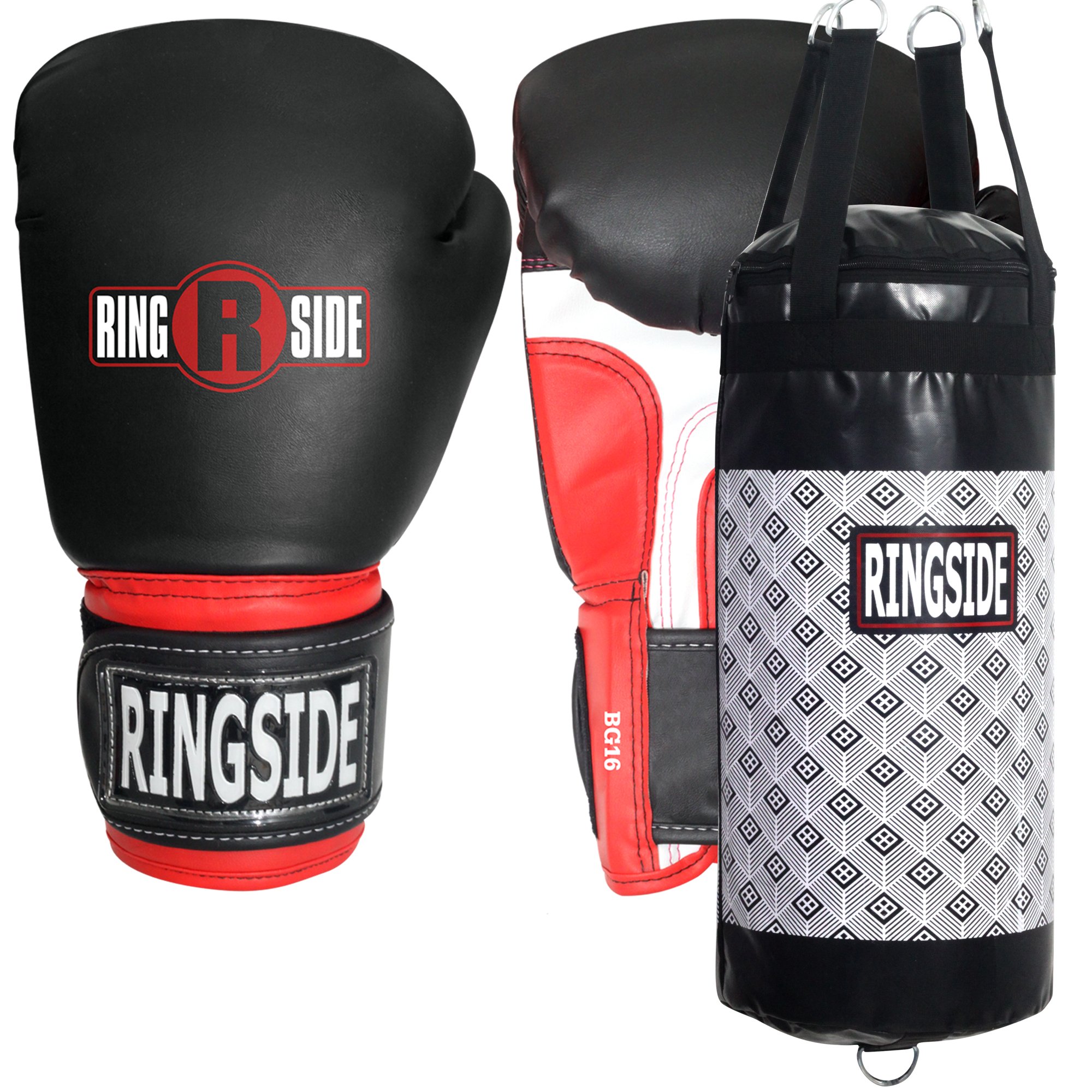 Ringside Youth Boxing Training Kit - Home Workout Equipment for Kids & Teens | Perfect for Fitness, Boxing Practice & Cardio Training